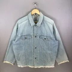 VIBE Vintage street punk washed faded ripped denim jacket Size US L / EU 52-54 / 3 - 2 Thumbnail
