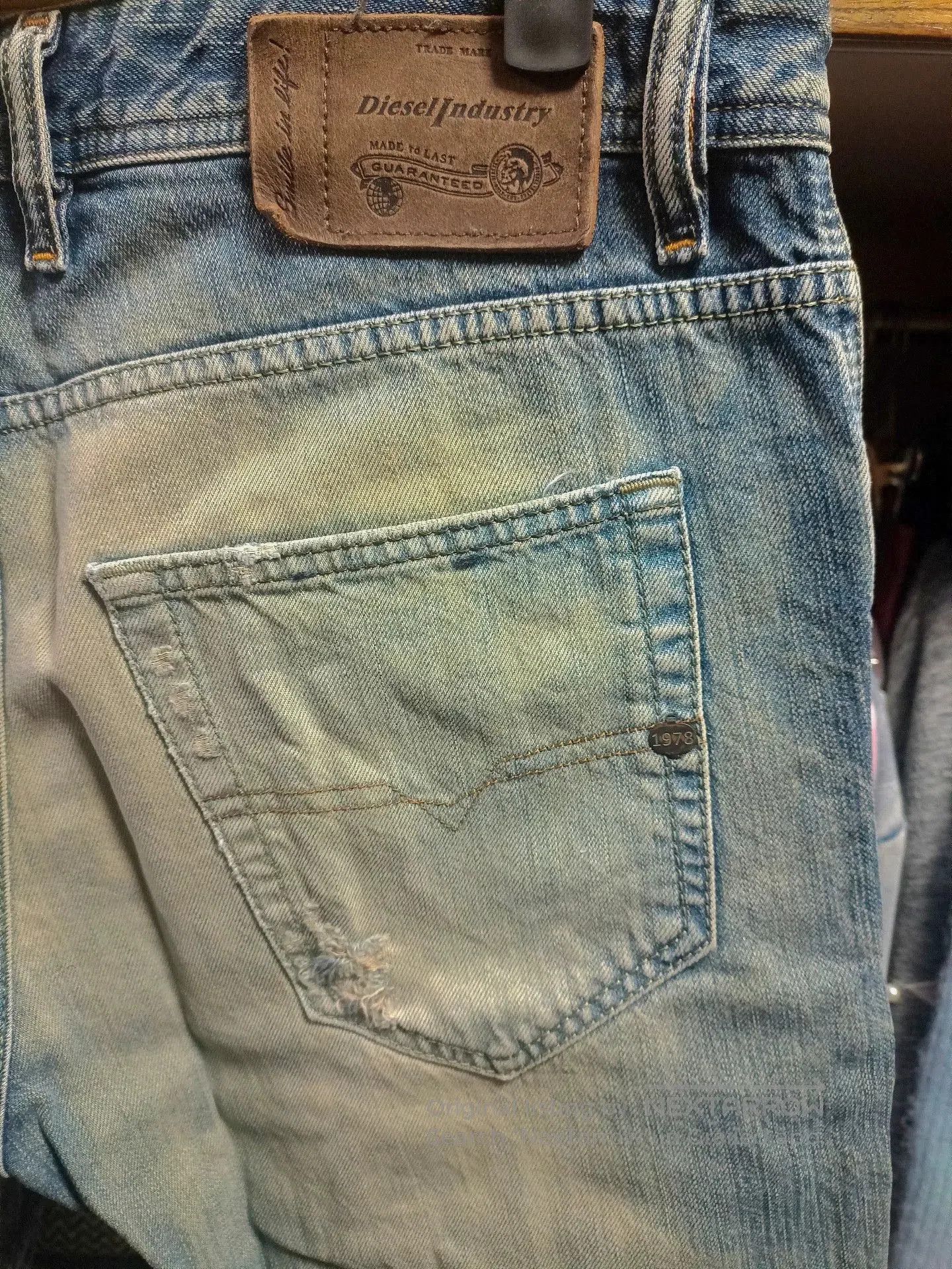 Diesel Diesel Narrot 816K Aaron Kwok Jeans. Size US 29 - 7 Thumbnail
