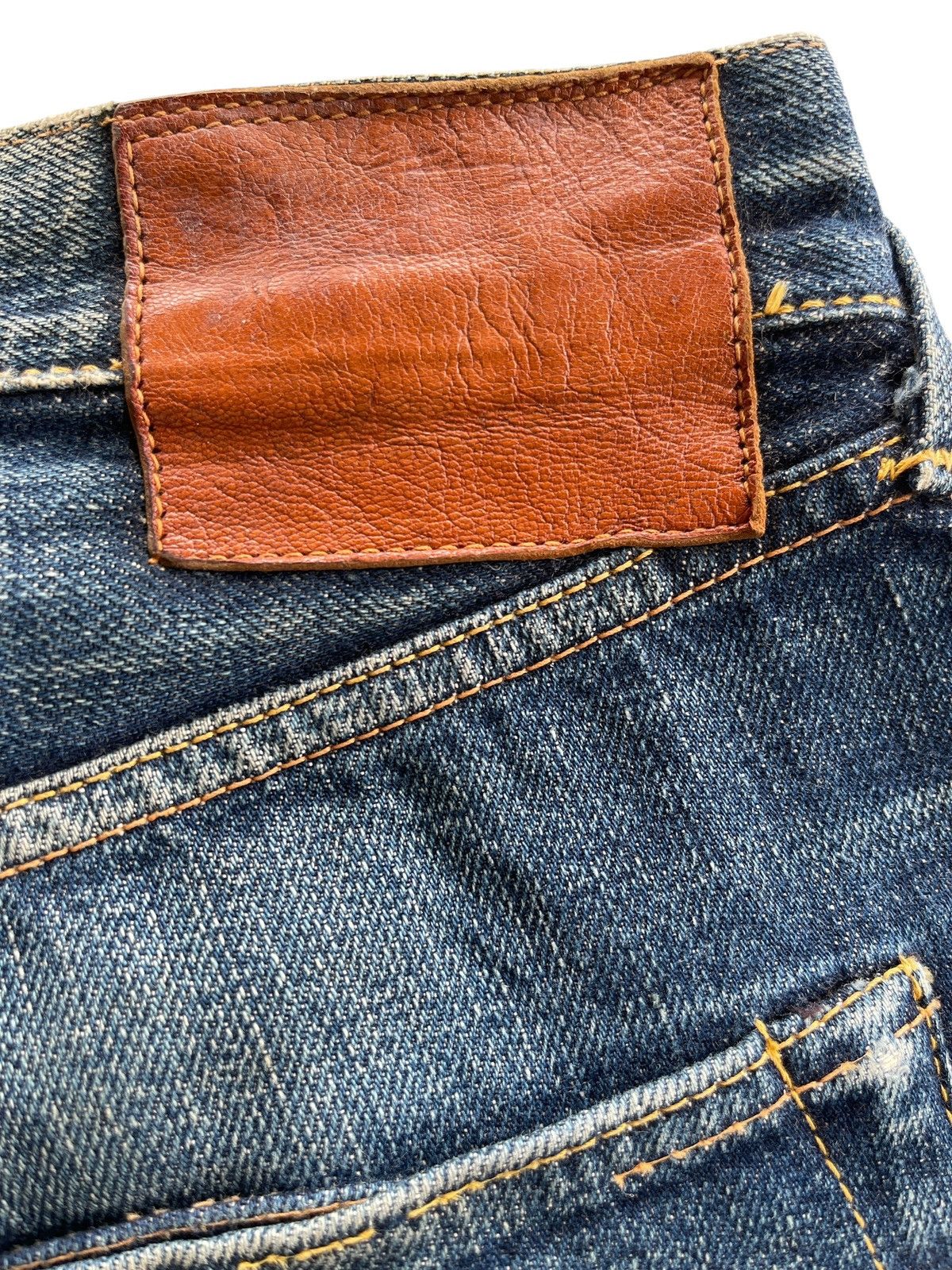 Evisu Evisu Daicock Distressed Selvedge Denim Size US 34 / EU 50 - 10 Thumbnail