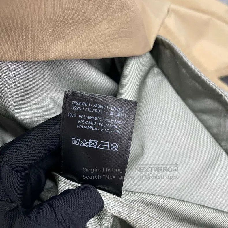 Balenciaga Balenciaga Windbreaker Khaki Size XXS / US 00 / IT 34 - 4 Thumbnail