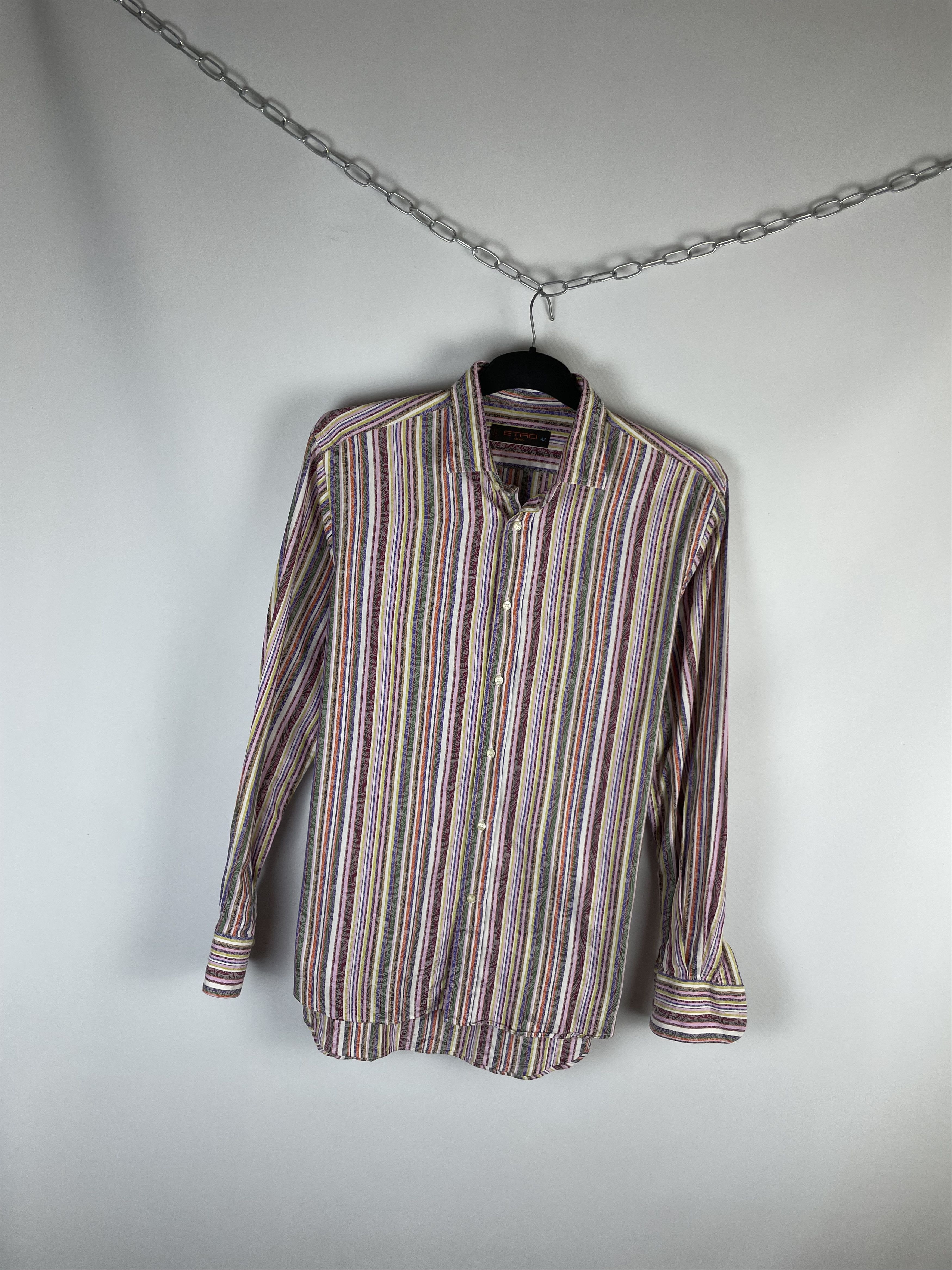 Etro Etro shirt button ups hype luxury Size US M / EU 48-50 / 2 - 2 Thumbnail