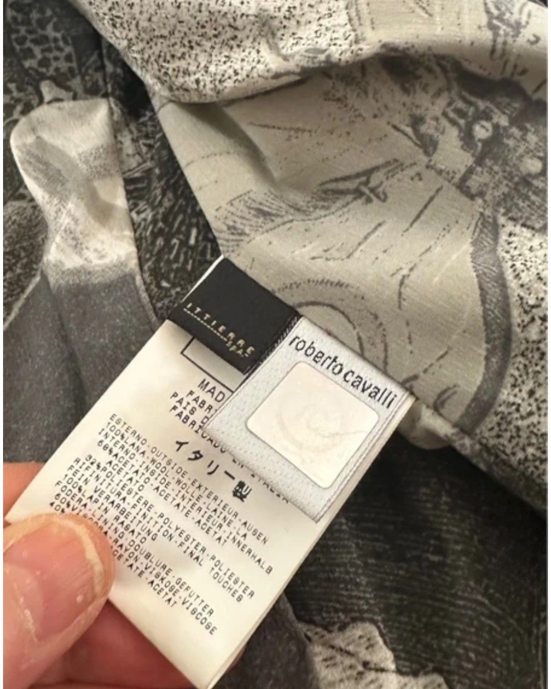 Roberto Cavalli REX RABBIT FUR JACKET Size L / US 10 / IT 46 - 6 Thumbnail