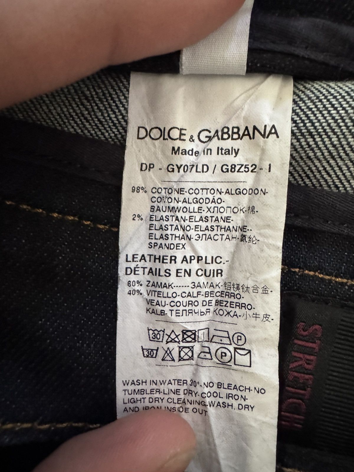 Dolce & Gabbana Dolce And Gabbana Gold series Jeans Size US 32 / EU 48 - 5 Thumbnail