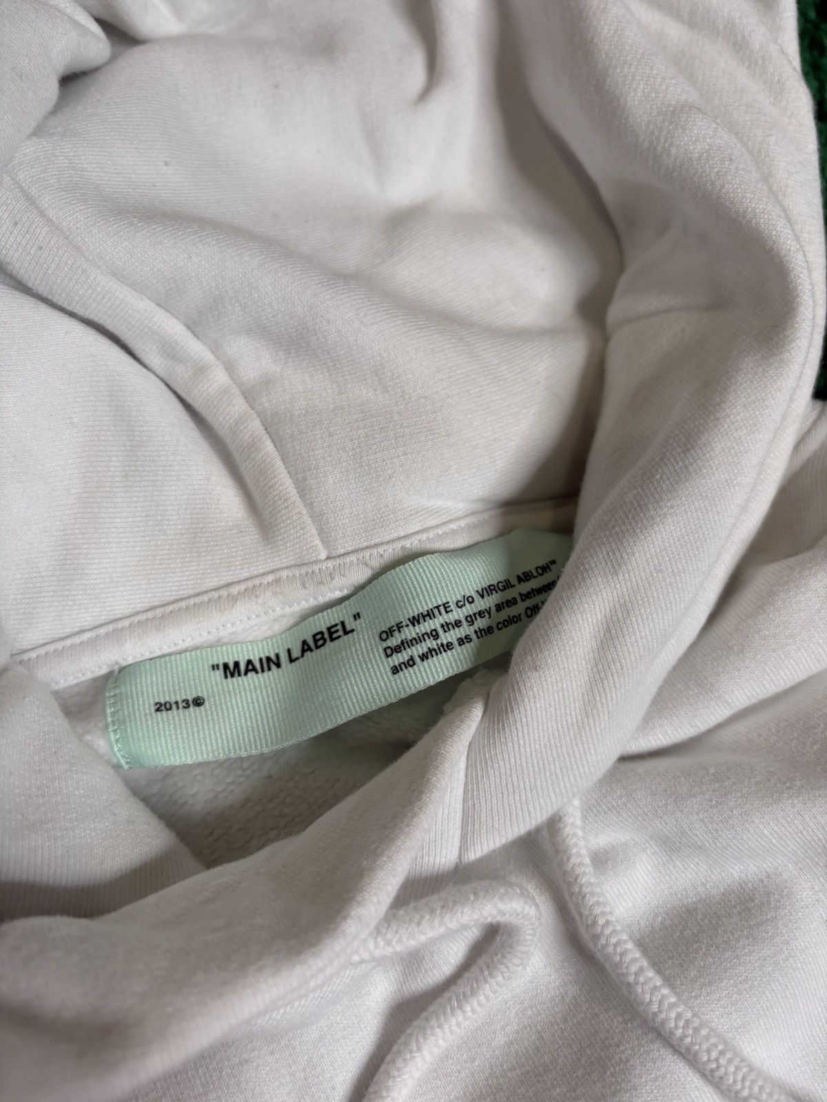 Off-White Off-White Avant-Garde Hoodie White Size Medium Size US M / EU 48-50 / 2 - 4 Thumbnail