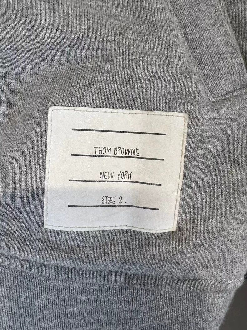 Thom Browne Thom Browne Gray four-bar zipper jacket 2503-Nextarrow Size M / US 6-8 / IT 42-44 - 3 Thumbnail