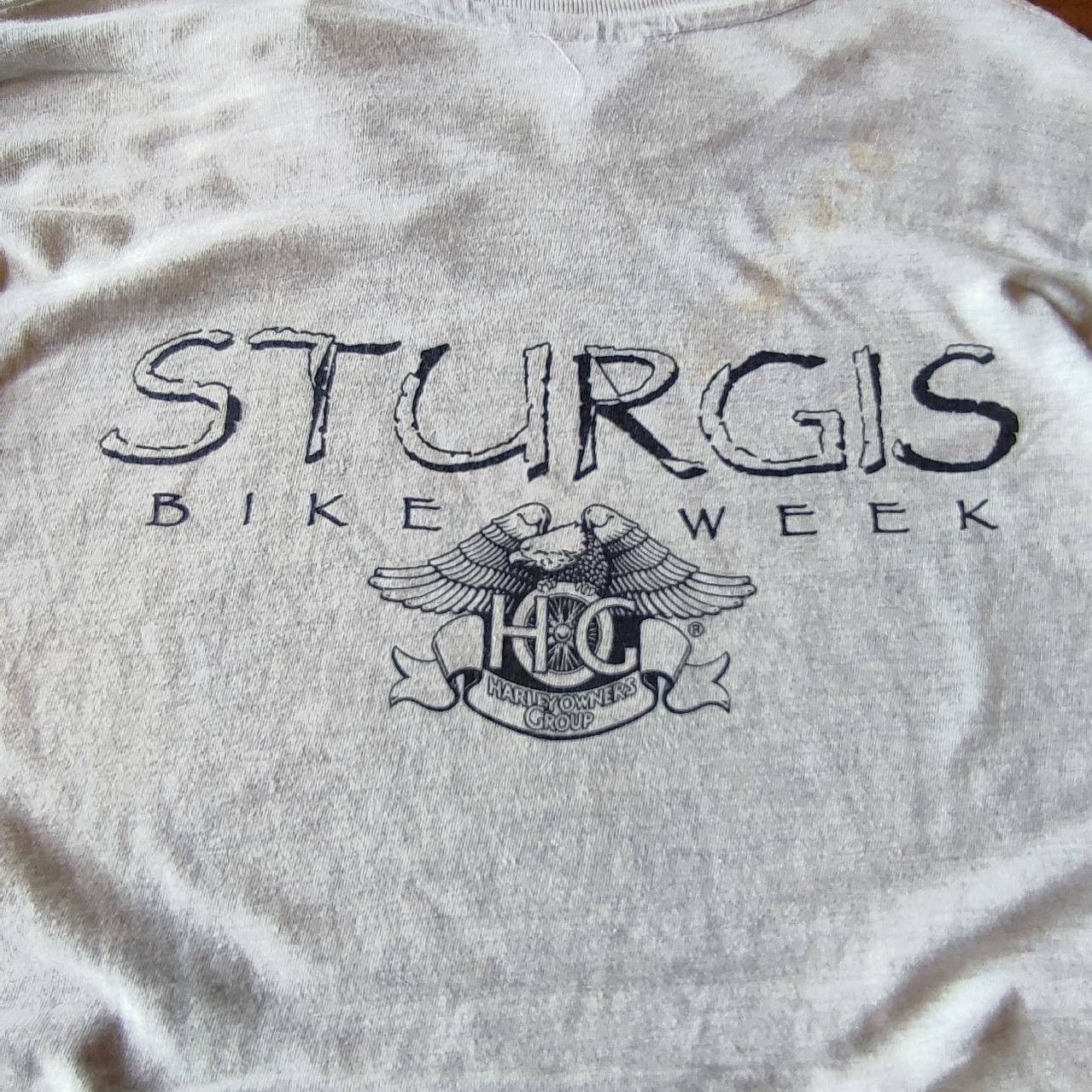 Harley Davidson × Vintage Vintage 1996 Sturgis Bike Week HOG Size US L / EU 52-54 / 3 - 5 Thumbnail