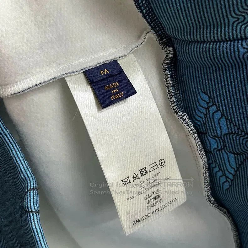 Louis Vuitton Louis Vuitton Blue Logo Print Sweatshirt. Size US M / EU 48-50 / 2 - 4 Thumbnail