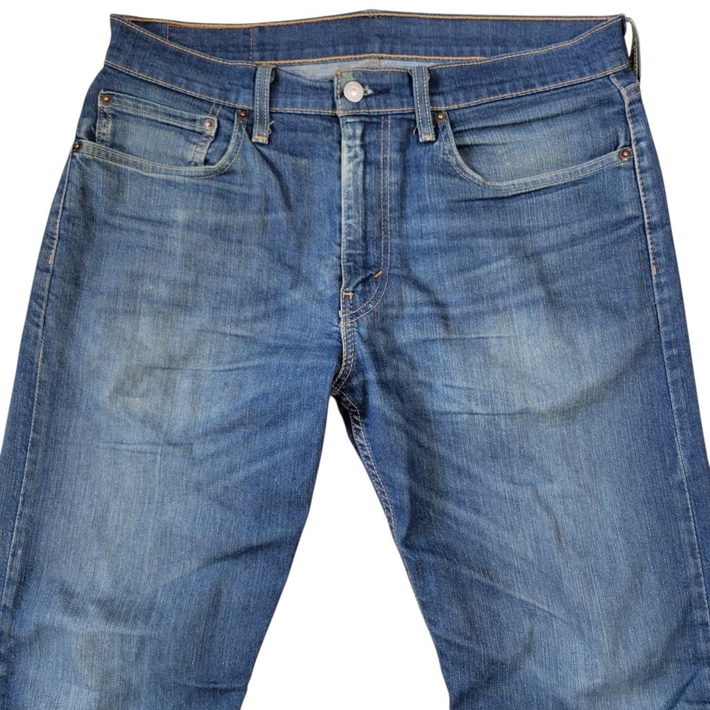 Levi's Levi's 502 Slim-Fit Blue Jeans Size 34/32 Men's Excellent Size US 34 / EU 50 - 4 Thumbnail