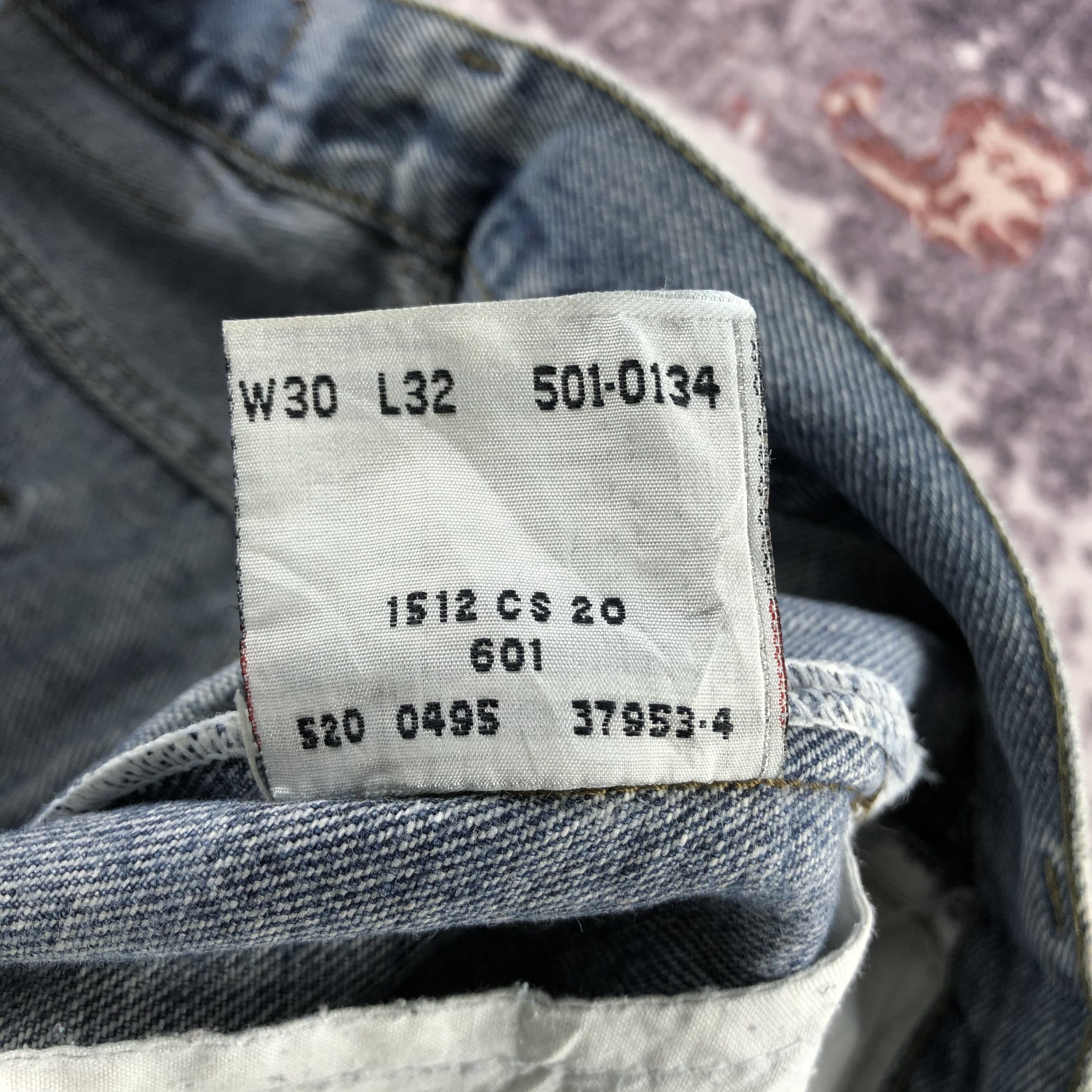 Levi's 90s Vintage Levis 501 Jeans-JM2932 Size US 29 - 13 Thumbnail