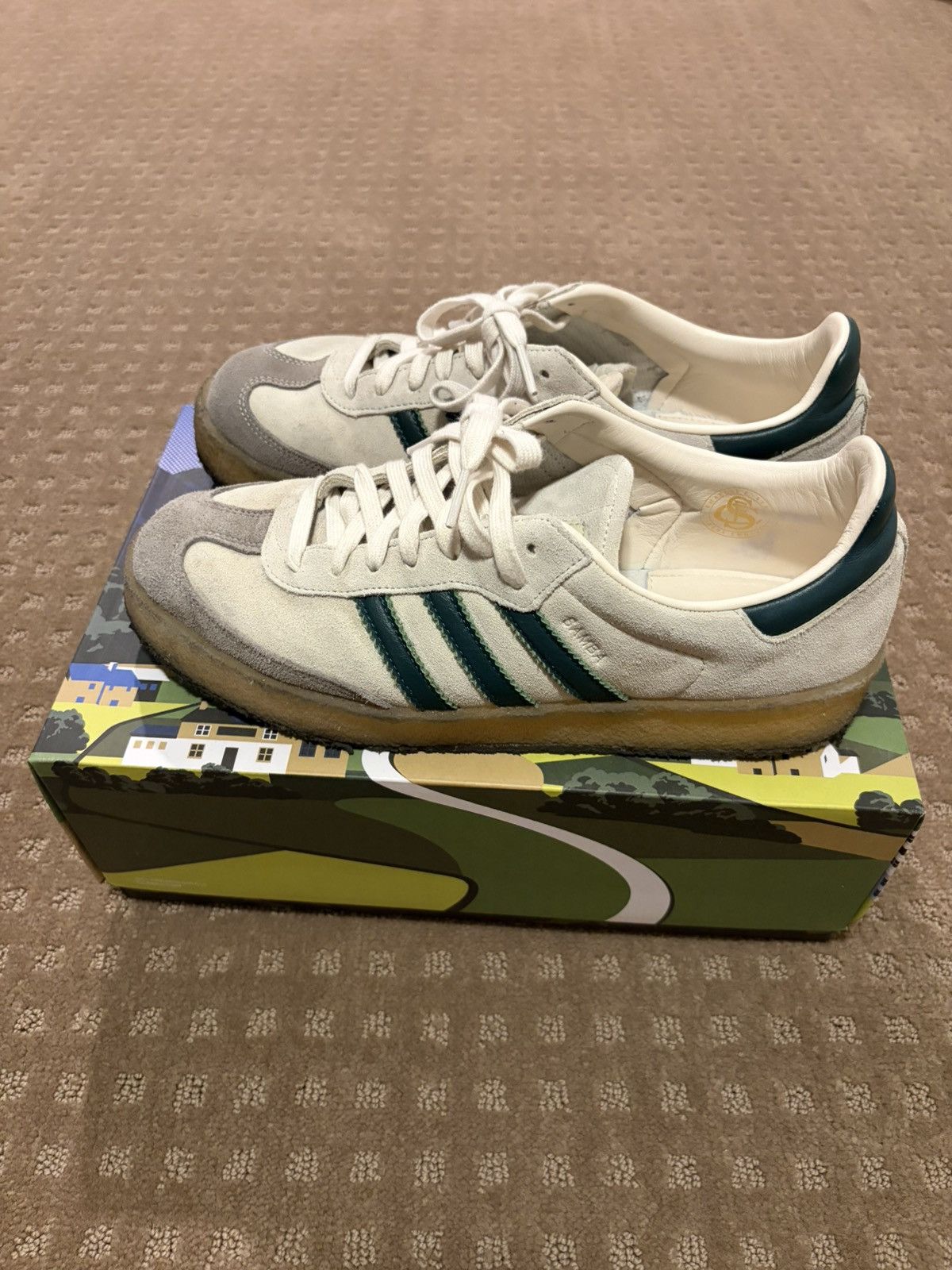 adidas gazelle silver green womens The 8th Street Samba by Ronnie Fieg for adidas Originals & Clarks Orig –  Kith Europe main image 0