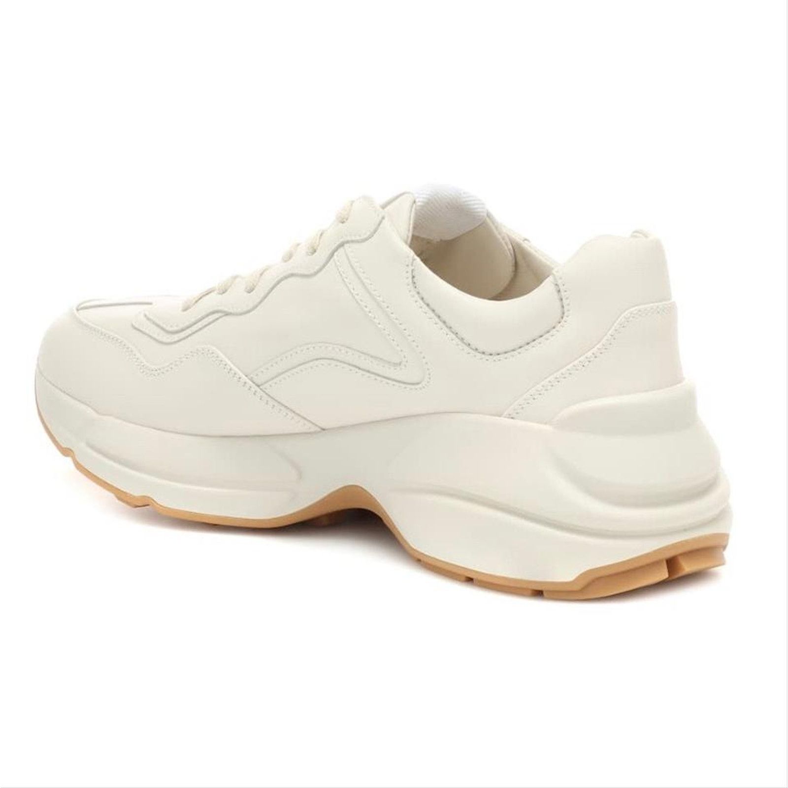 Gucci GUCCI Rhyton GG logo leather sneakers Size US 6 / IT 36 - 4 Thumbnail
