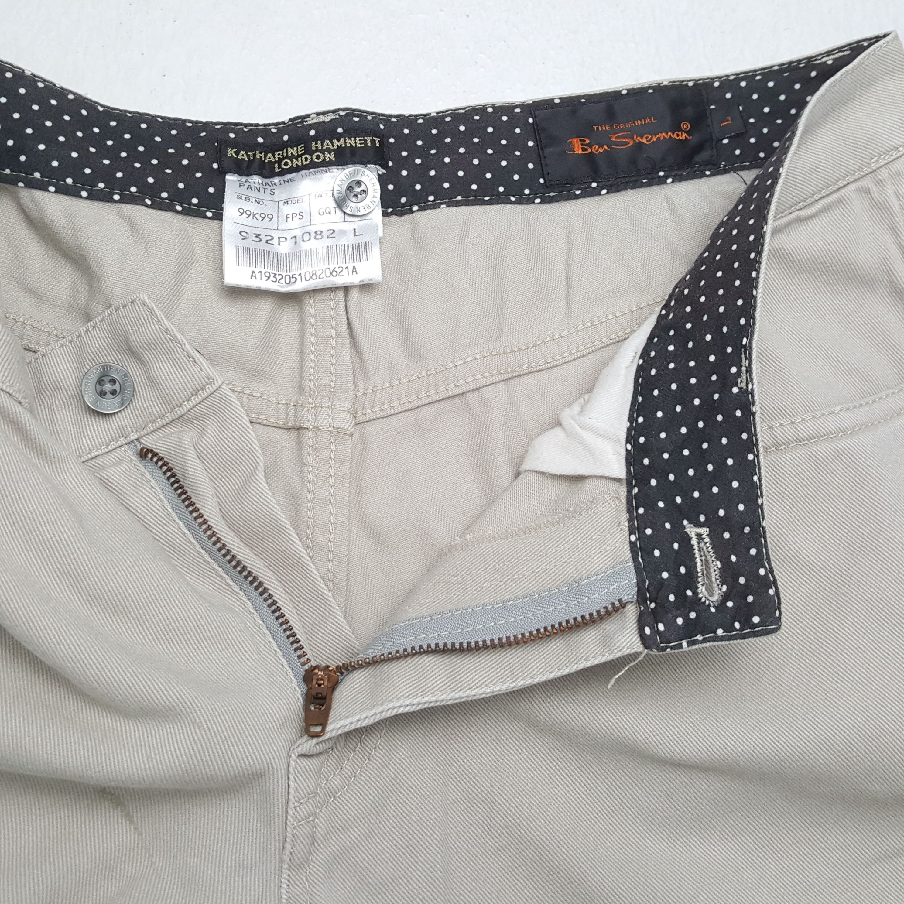 Ben Sherman × Katharine Hamnett London × Vintage Vintage KATHARINE HAMNET LONDON Ben Sherman Pants Size US 32 / EU 48 - 12 Thumbnail