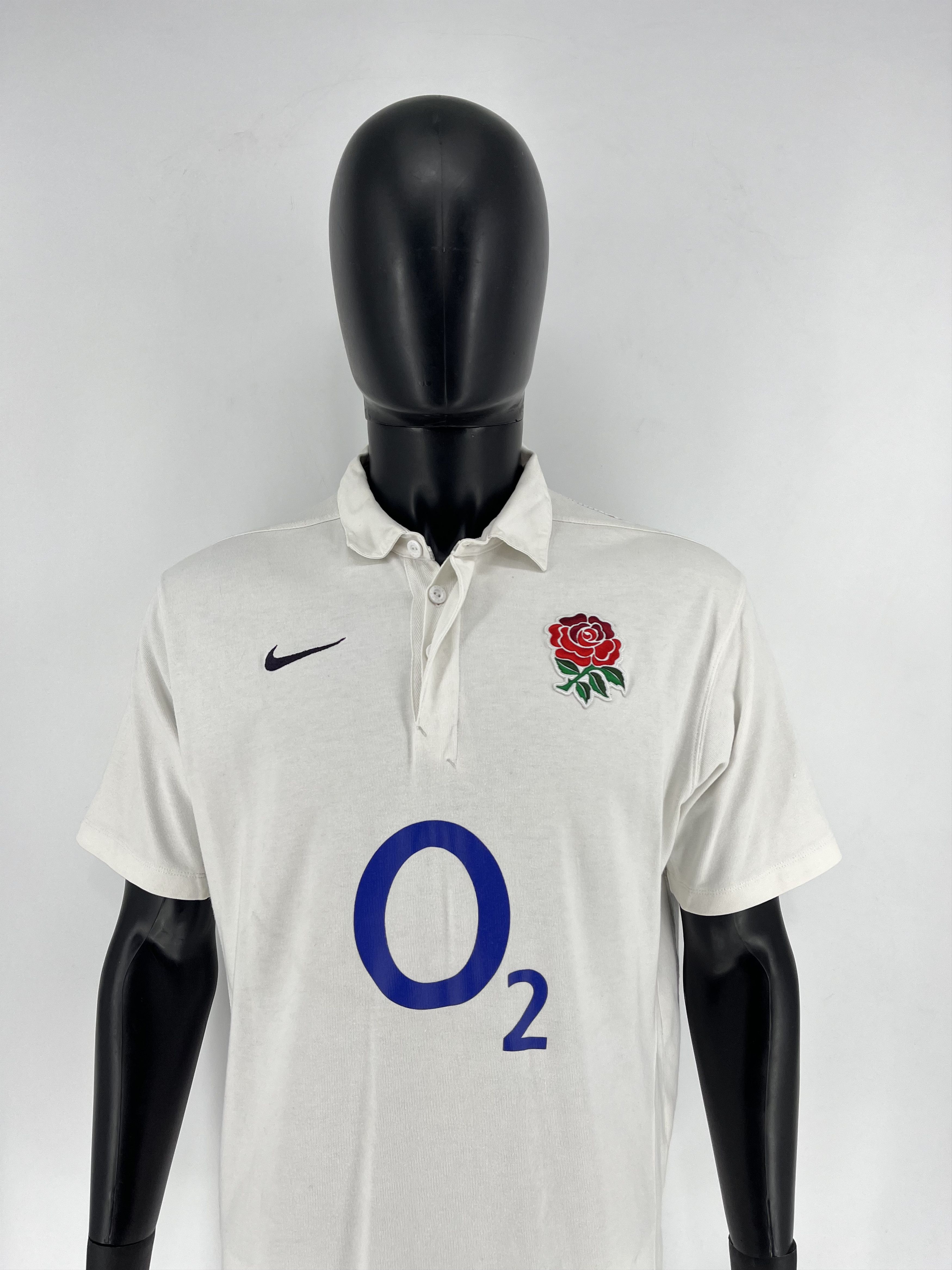 Nike England Rugby Union 2009 2010 Nike Home Classic Jersey Size US L / EU 52-54 / 3 - 1 Thumbnail