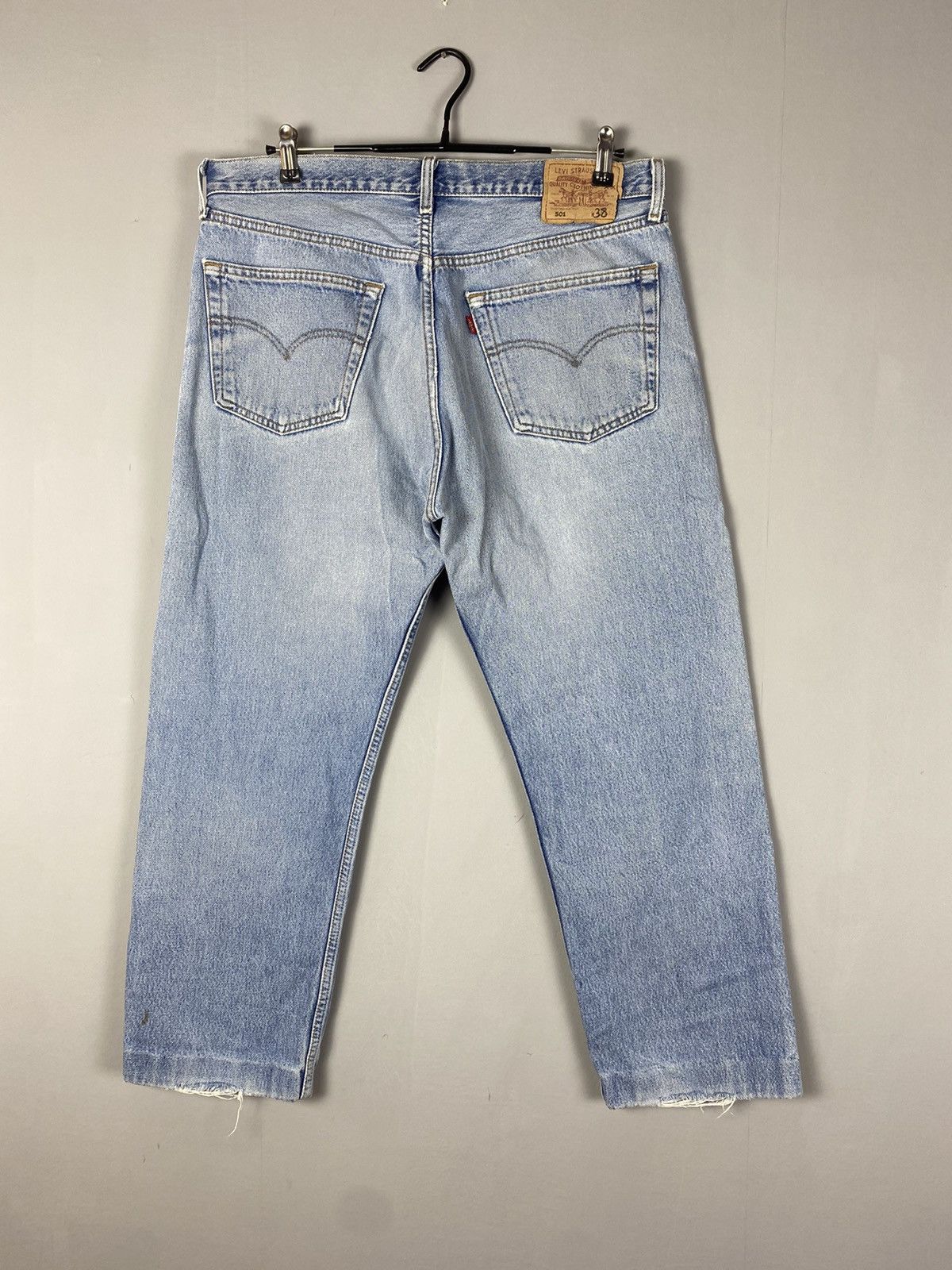 Levi's × Vintage Vintage 90s LEVIS 501 denim jeans Size US 38 / EU 54 - 1 Thumbnail