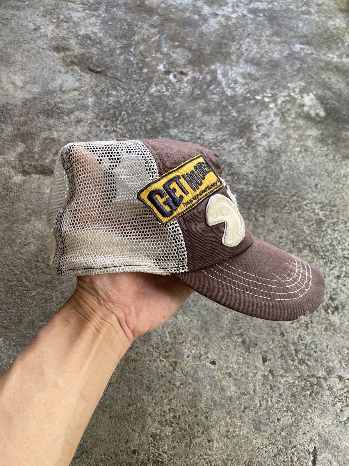 Japanese Brand GET HOOKED IM CRAZY ABOUT CAP Size ONE SIZE - 5 Thumbnail