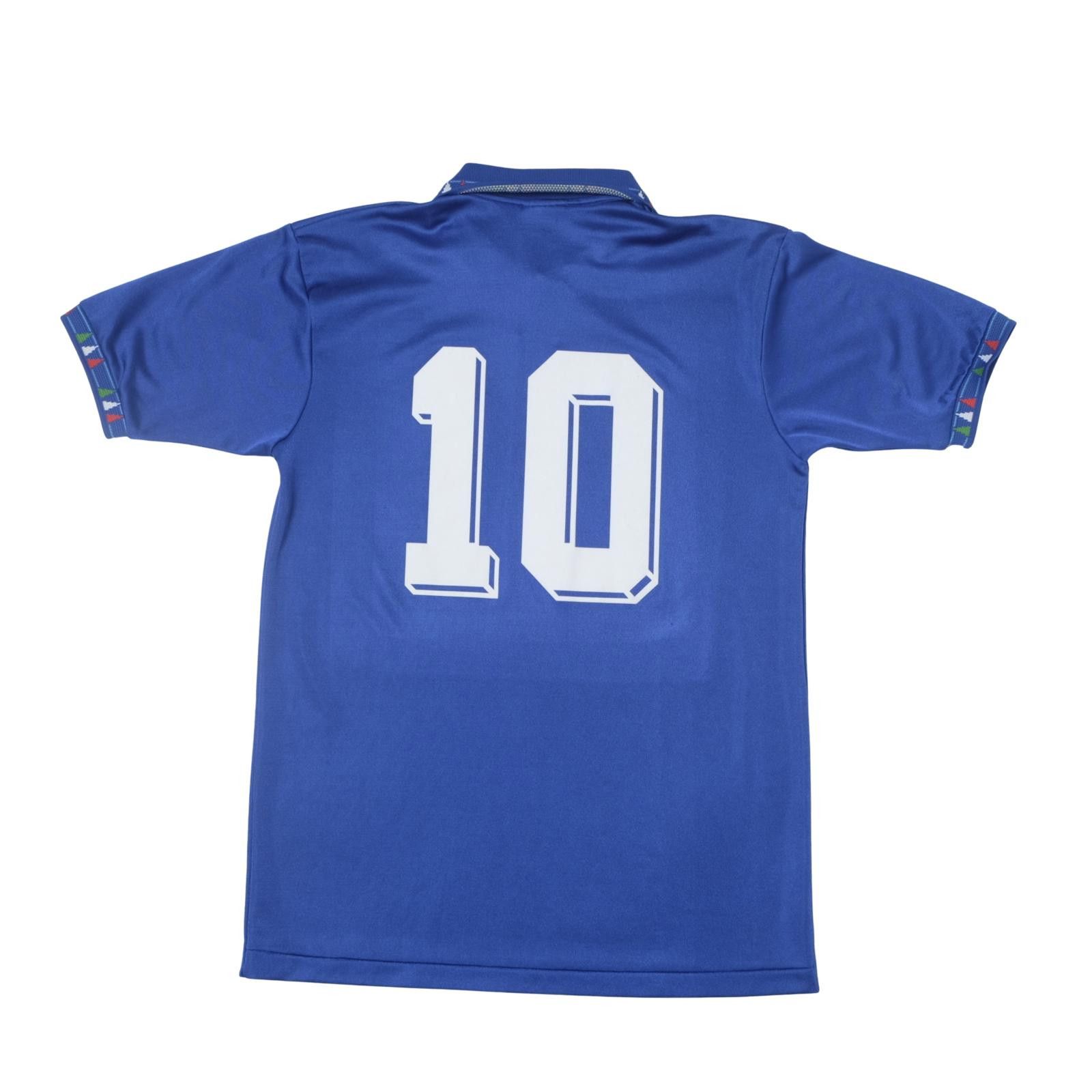 Diadora 1992/93 Italy Home Shirt Diadora (M/L) Size US M / EU 48-50 / 2 - 2 Thumbnail
