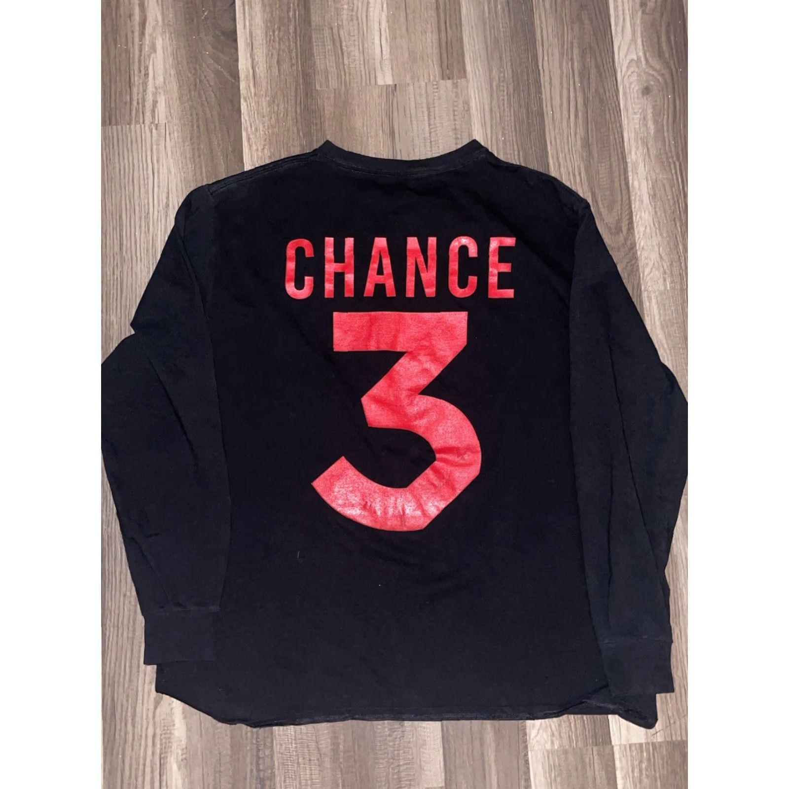Vintage Chance The Rapper Long Sleeve Shirt Black XL Men T-Shirt Sleeve Long Music Rap Hiphop 3 Size US XL / EU 56 / 4 - 4 Thumbnail