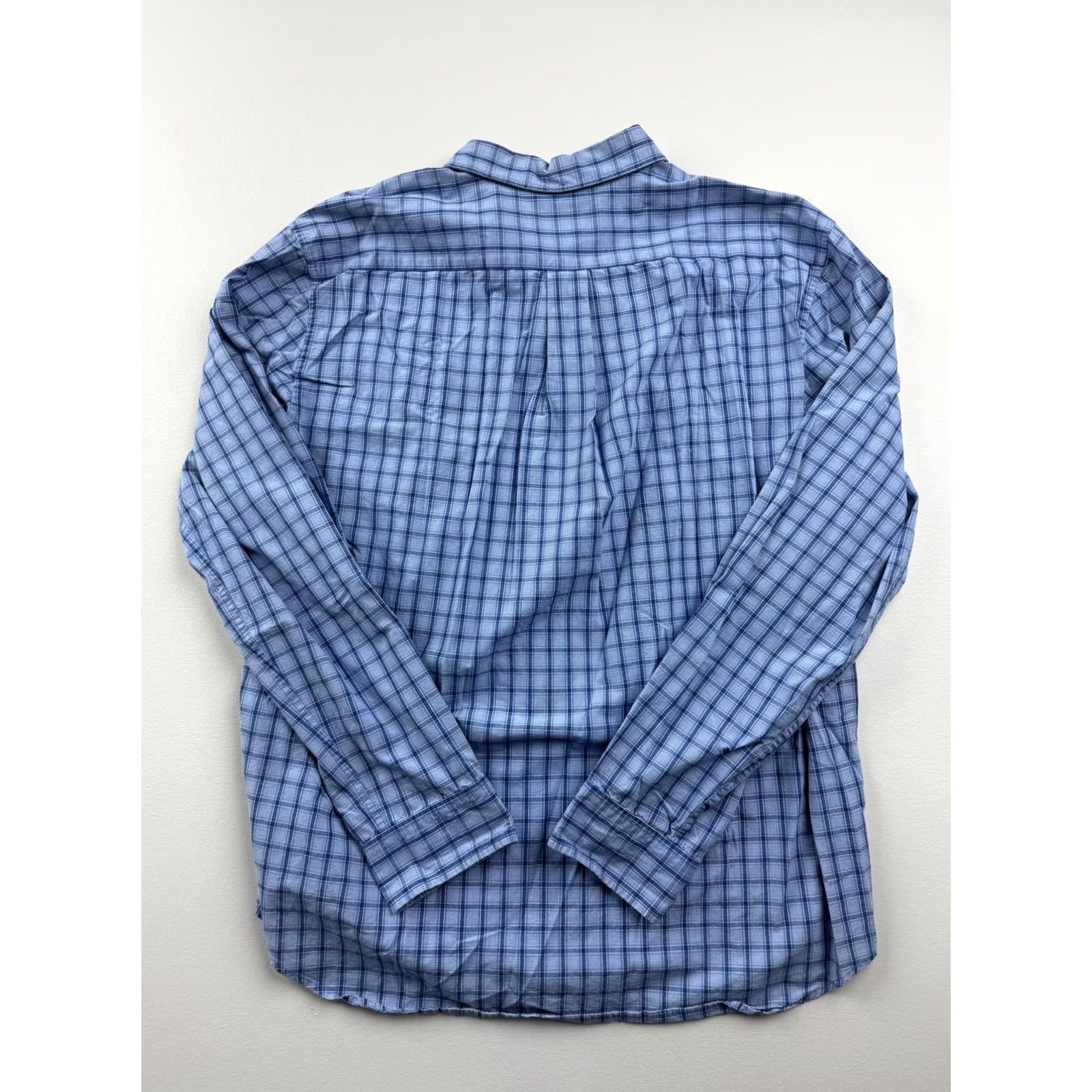 Abercrombie & Fitch Abercrombie & Fitch Shirt Mens L Blue Check Long Sleeve Button-Down Casual Size US L / EU 52-54 / 3 - 2 Thumbnail
