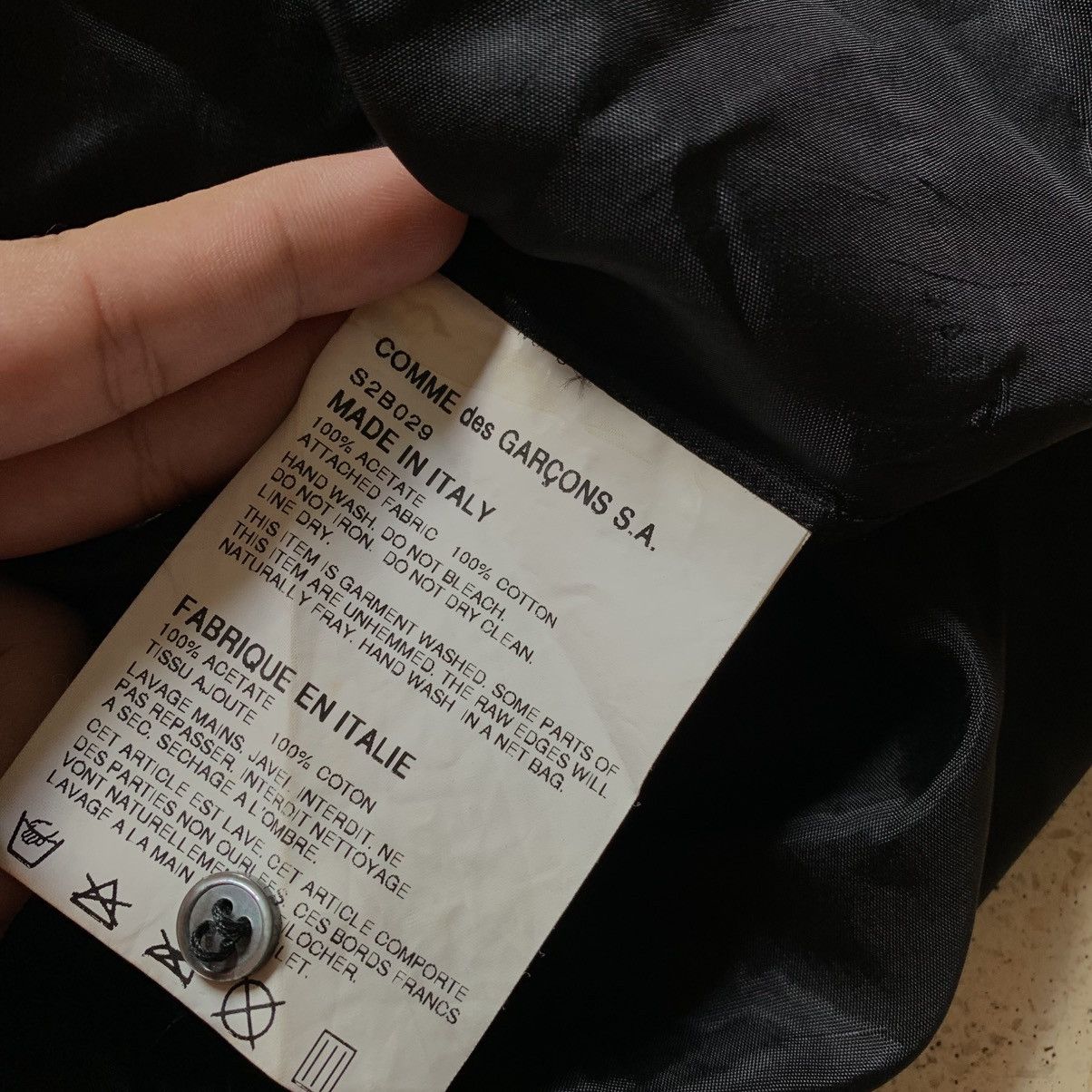 Comme des Garcons Comme Des Garcons Ruffles Shirt Button Up Silk Size M / US 6-8 / IT 42-44 - 7 Thumbnail