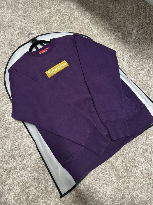 Supreme Supreme box logo crewneck | Grailed