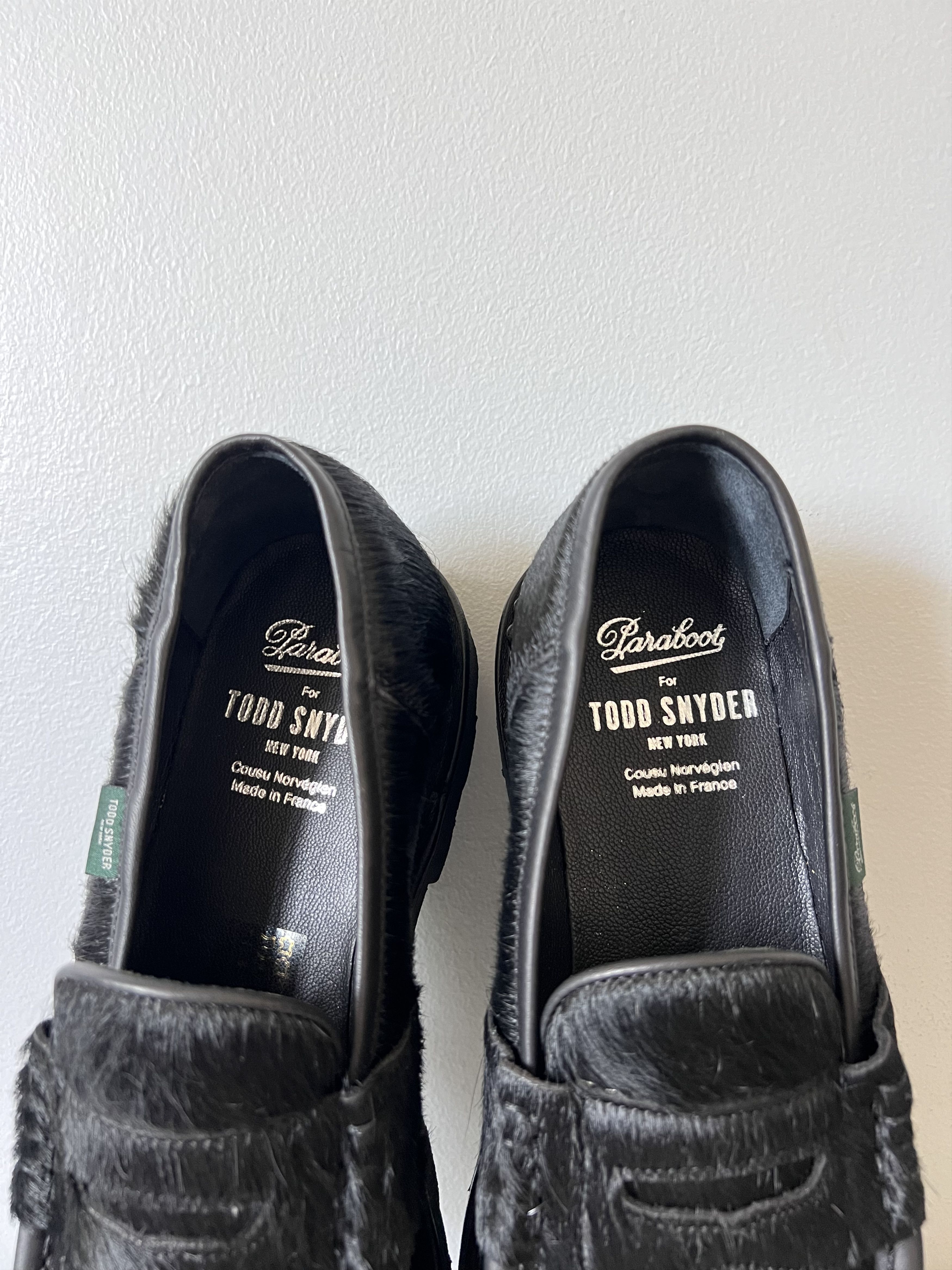 Paraboot Todd Snyder Paraboot Reims Ponyhair Loafers in Black Size US 9 / EU 42 - 7 Thumbnail