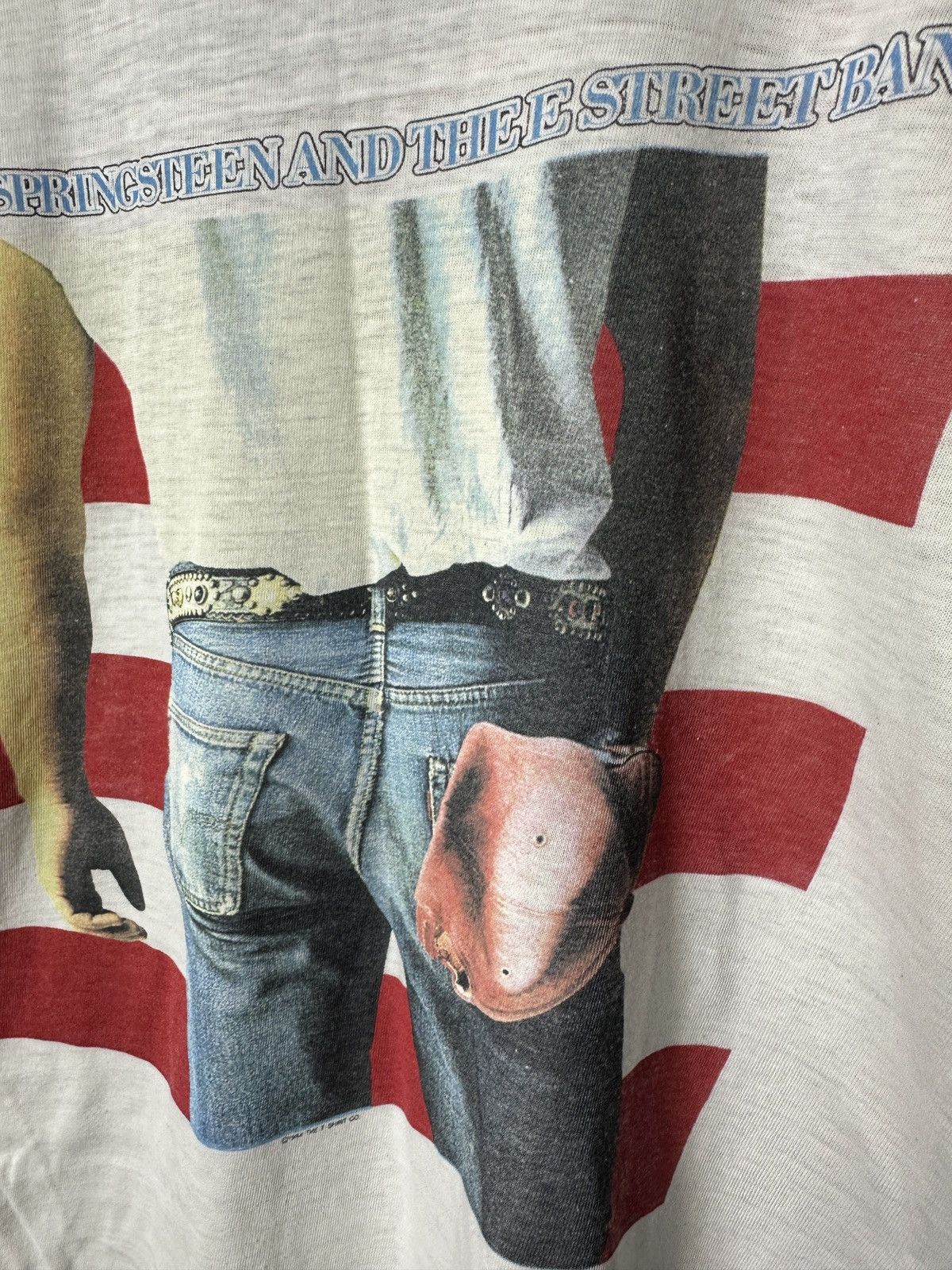 Band Tees × Vintage Vintage 1985 Bruce Springsteen Tour T-Shirt Born in the USA Size US M / EU 48-50 / 2 - 4 Thumbnail