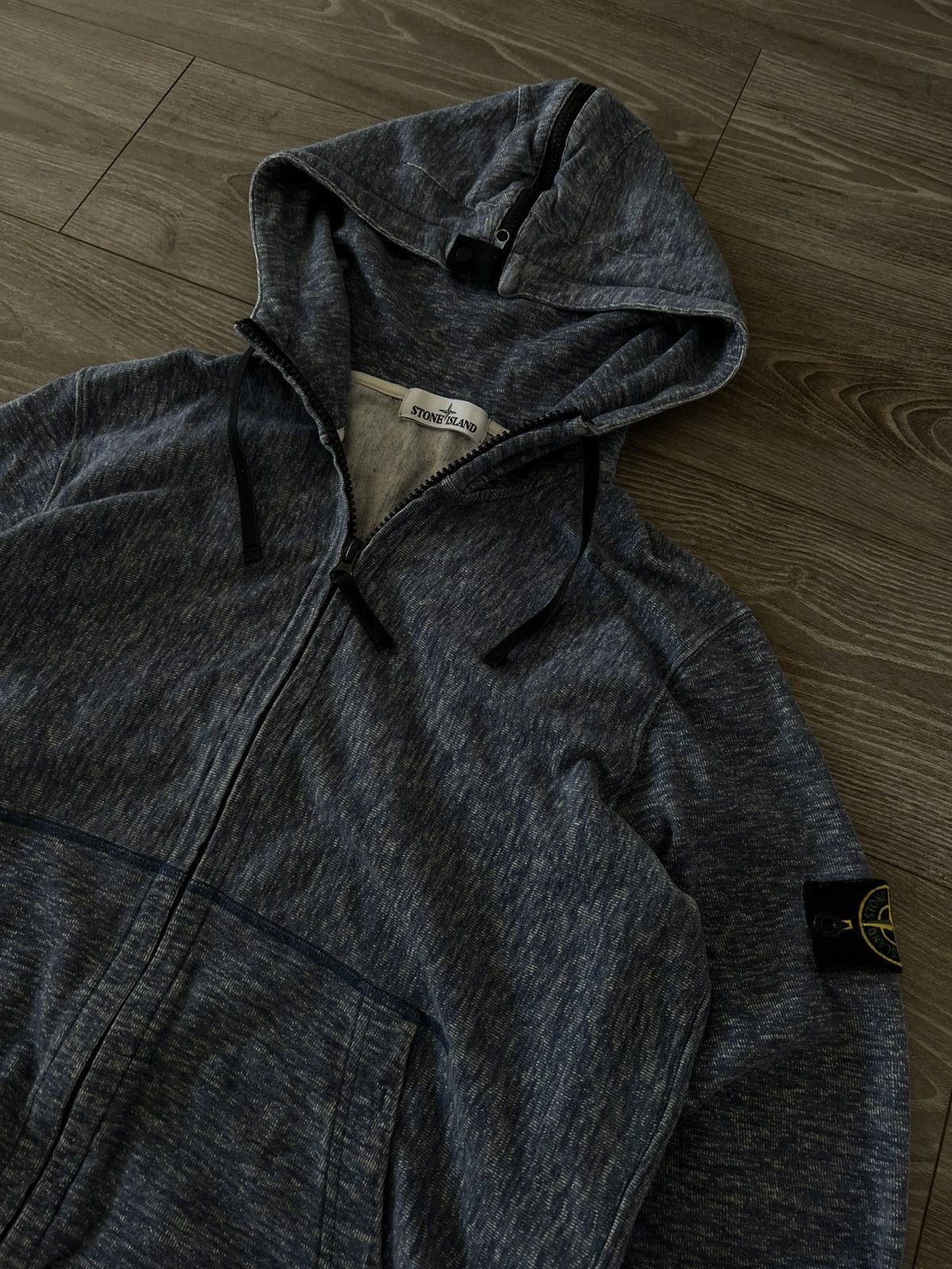 Stone Island × Vintage ‼️Archival Stone Island Zip Hood Rare Hoodie‼️ Size US XL / EU 56 / 4 - 9 Thumbnail