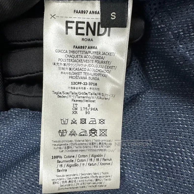 Fendi Fendi Blue Denim Jacket Size US S / EU 44-46 / 1 - 4 Thumbnail