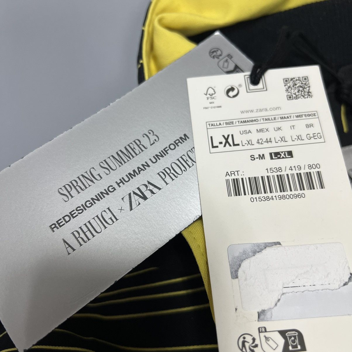 Rhude × Zara RHUDE x Zara NEW Printed Technical Jacket size L-XL Size US XL / EU 56 / 4 - 11 Thumbnail