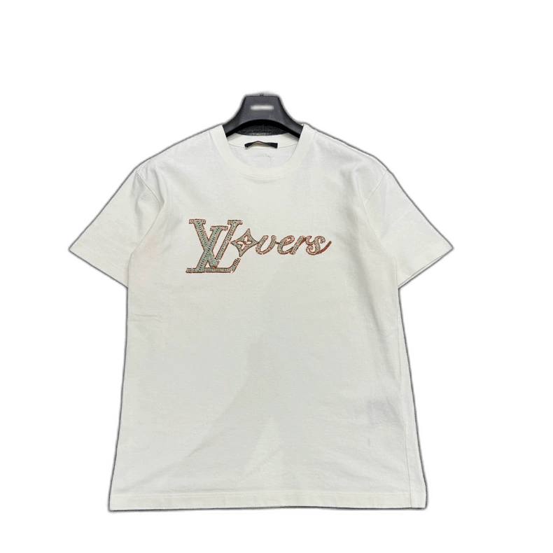 Louis Vuitton Louis Vuitton Embroidered Short Sleeve TShirt-2506 Size US M / EU 48-50 / 2 - 1 Thumbnail