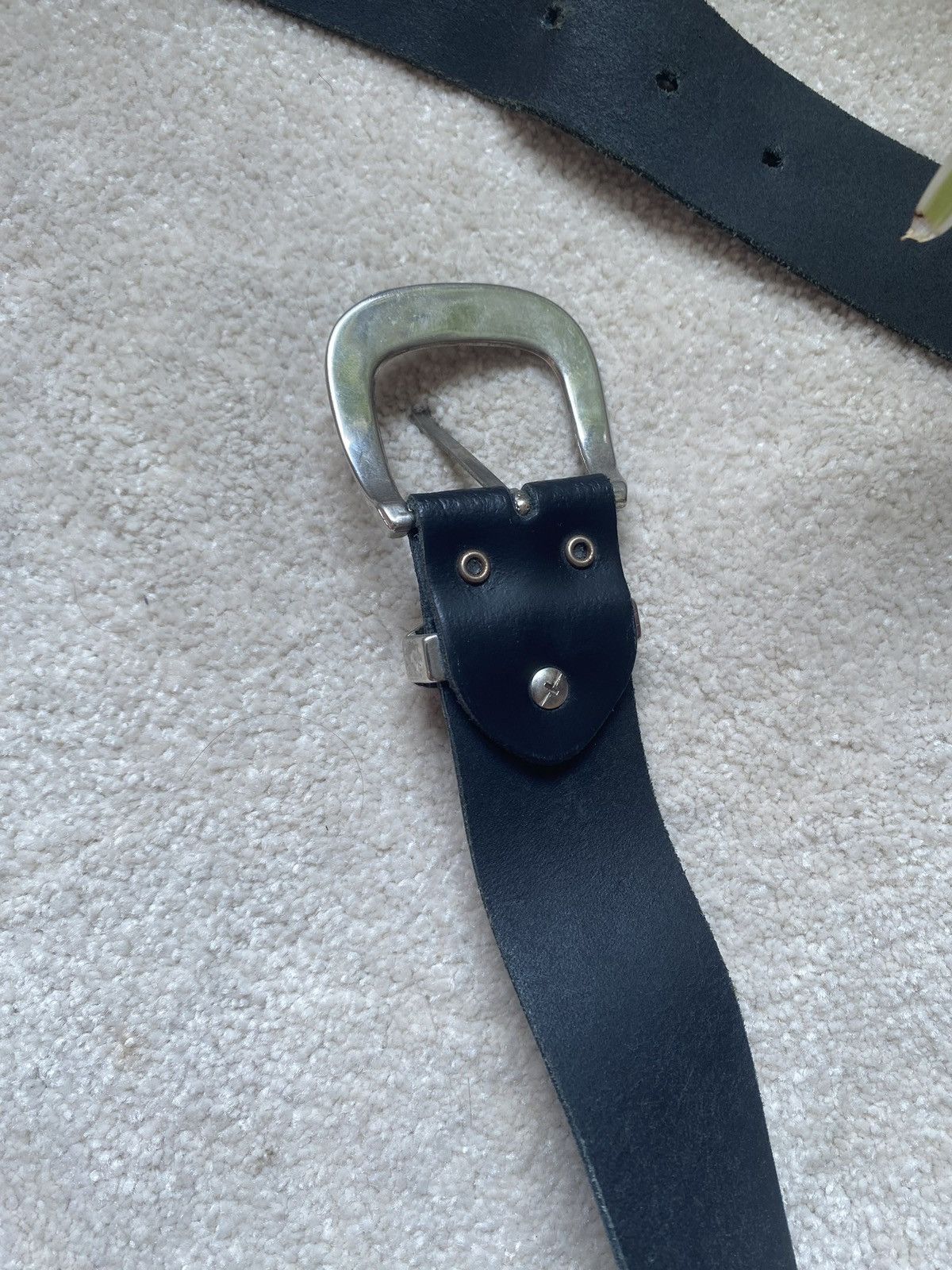 Diesel × Vintage leather belt diesel Size 46 - 5 Thumbnail