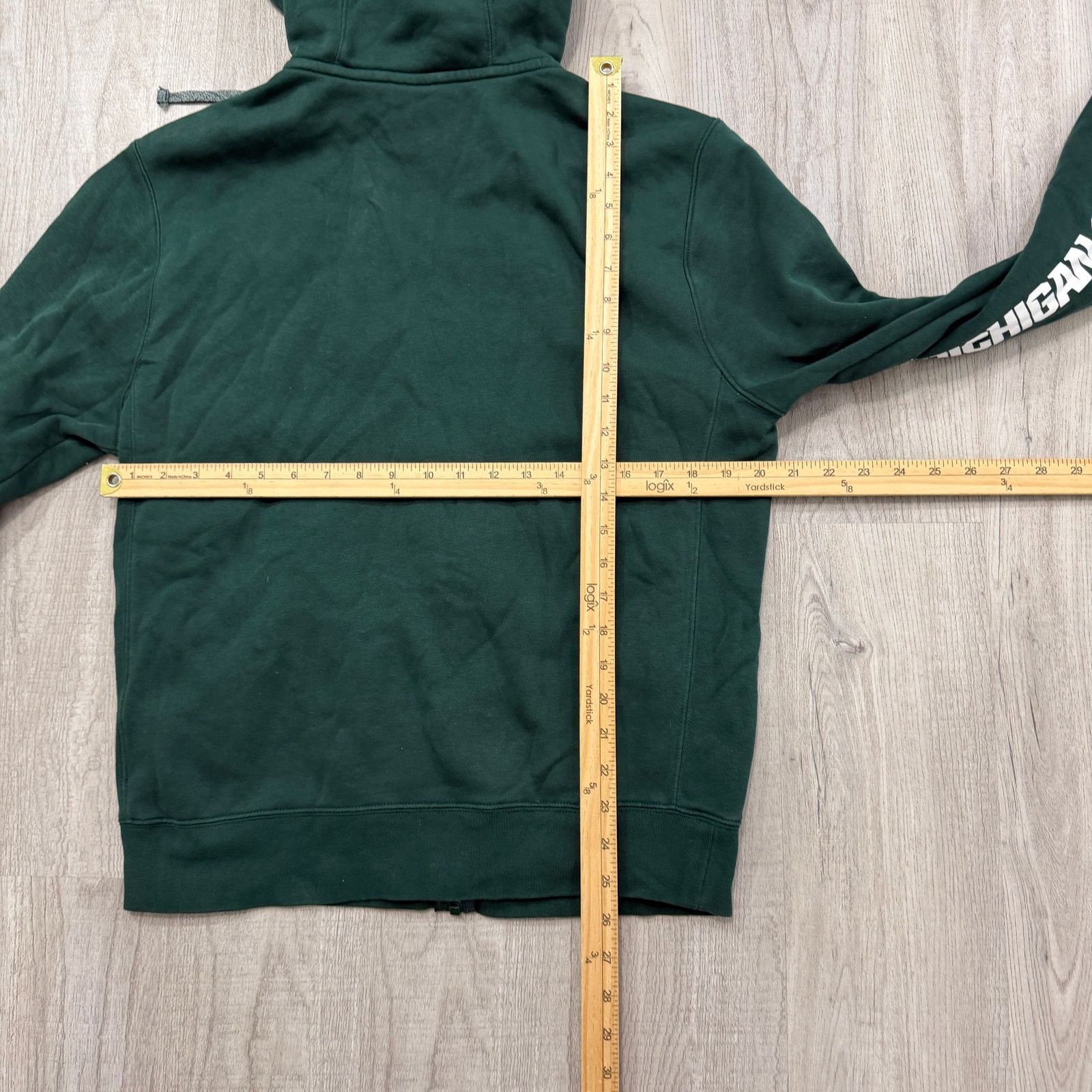 Nike Nike Michigan State Spartans Full Zip Hoodie Men's Small Size US S / EU 44-46 / 1 - 8 Thumbnail