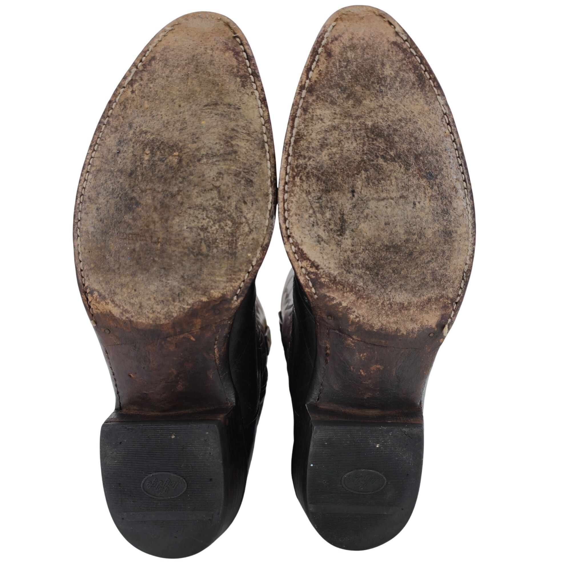Lucchese Lucchese 1883 Exotic Caiman Crocodile Inlay Cowboy Boots Men Size US 10 / EU 43 - 4 Thumbnail