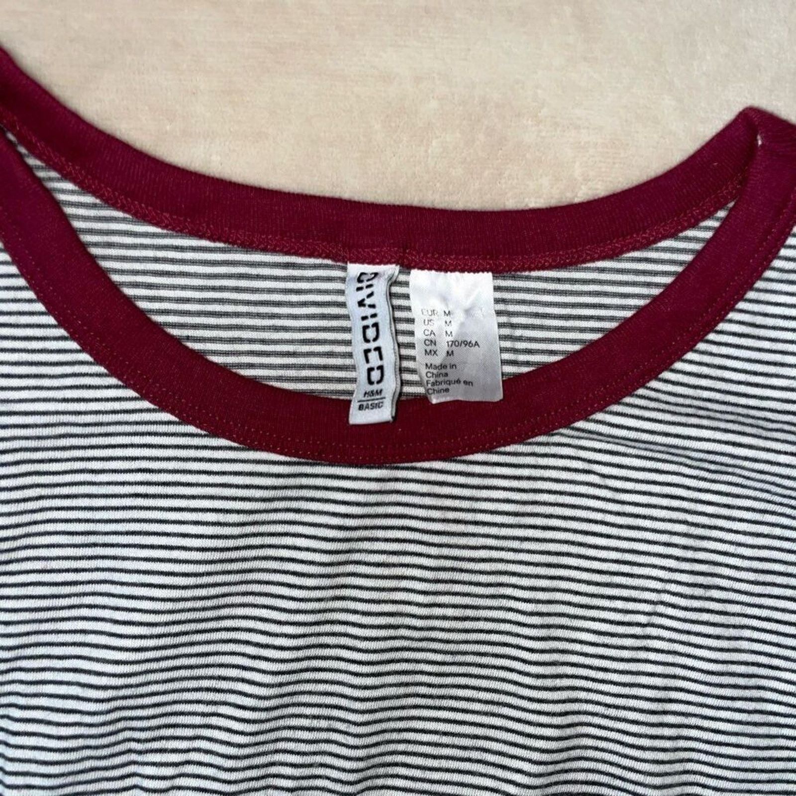 Divided Divided Striped Ringer T-Shirt | Sz M Size M / US 6-8 / IT 42-44 - 3 Thumbnail