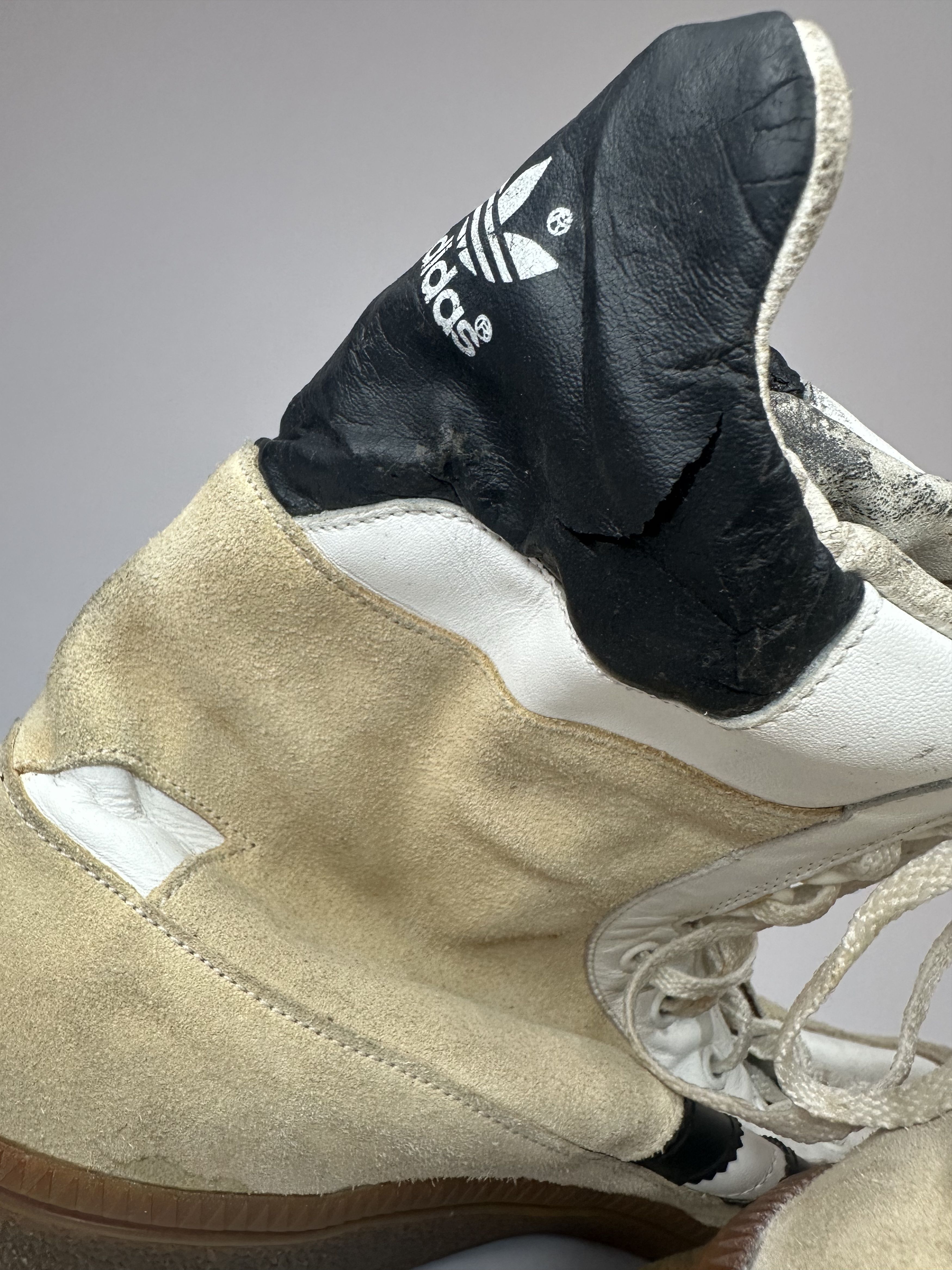 Adidas Vintage 80's Adidas Adimed Stabil Hi Top Sneakers. Size US 13 / EU 46 - 8 Thumbnail