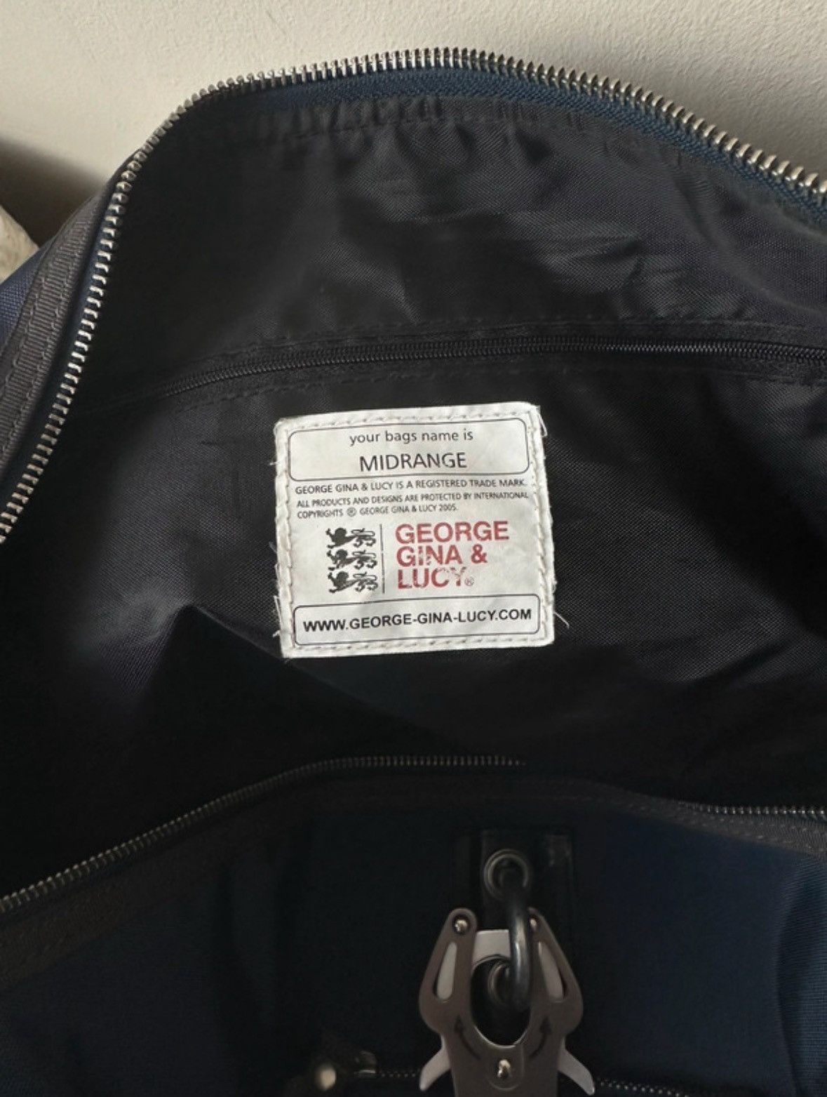 George Gina & Lucy George Gina Lucy Midrange navy vintage bag Size ONE SIZE - 9 Thumbnail