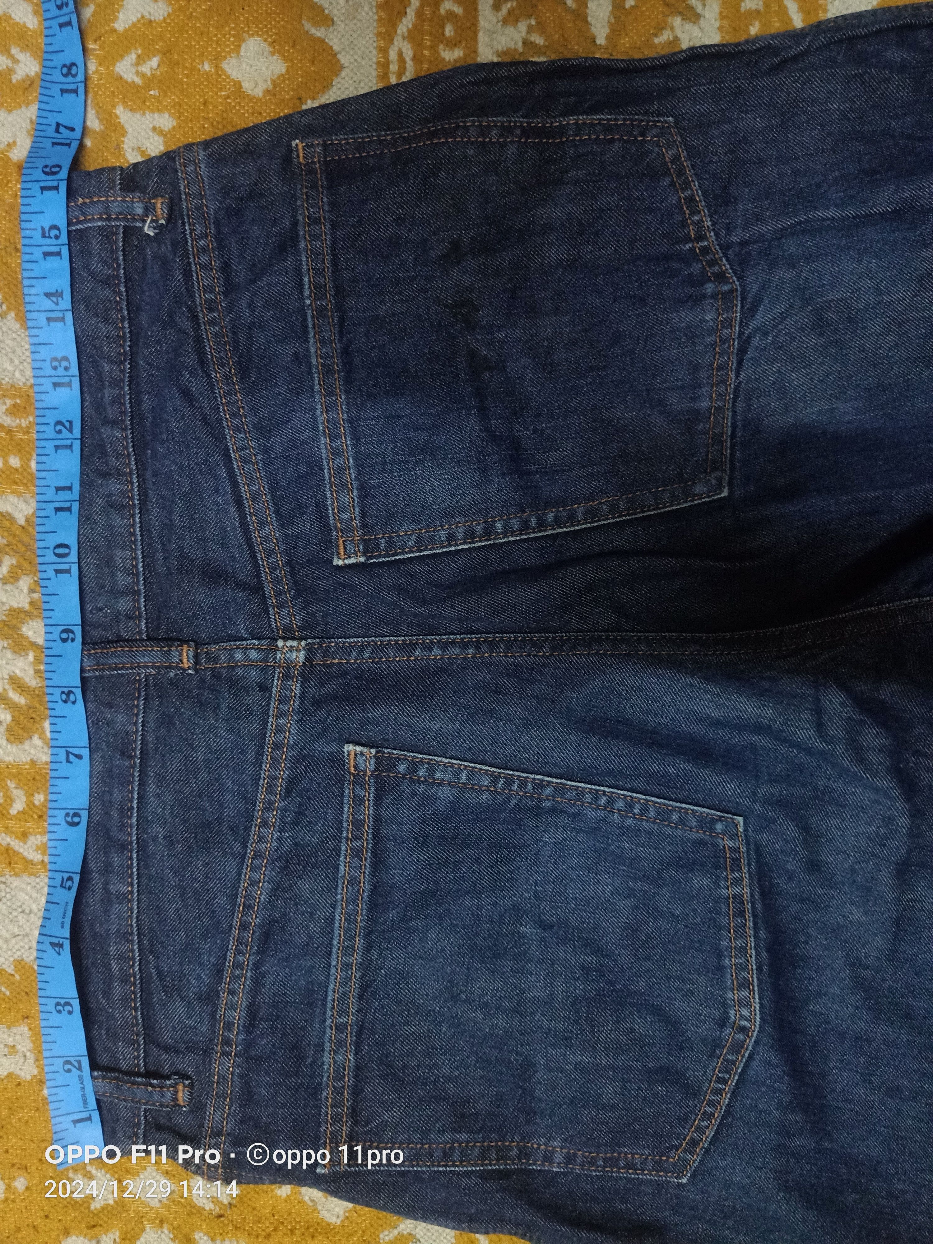 If Six Was Nine × Japanese Brand × Uniqlo Uniqlo Loose Denim Non Selvedge Size US 32 / EU 48 - 11 Thumbnail