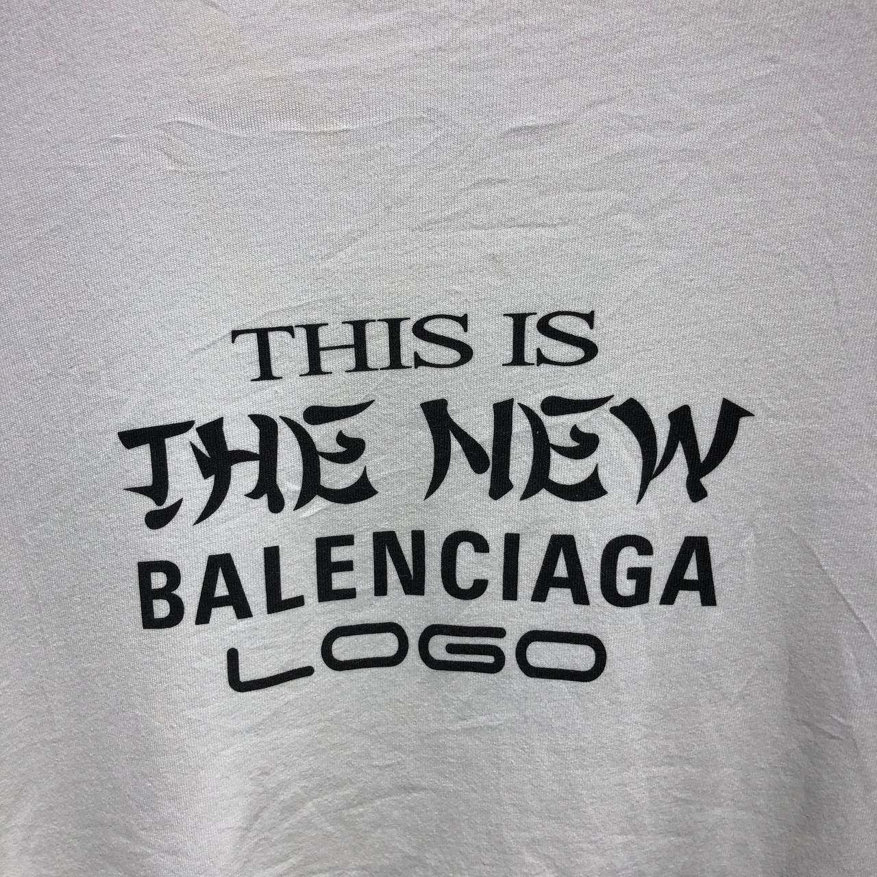 Balenciaga Balenciaga “this is the new logo” Long tee Size XXS / US 00 / IT 34 - 6 Thumbnail