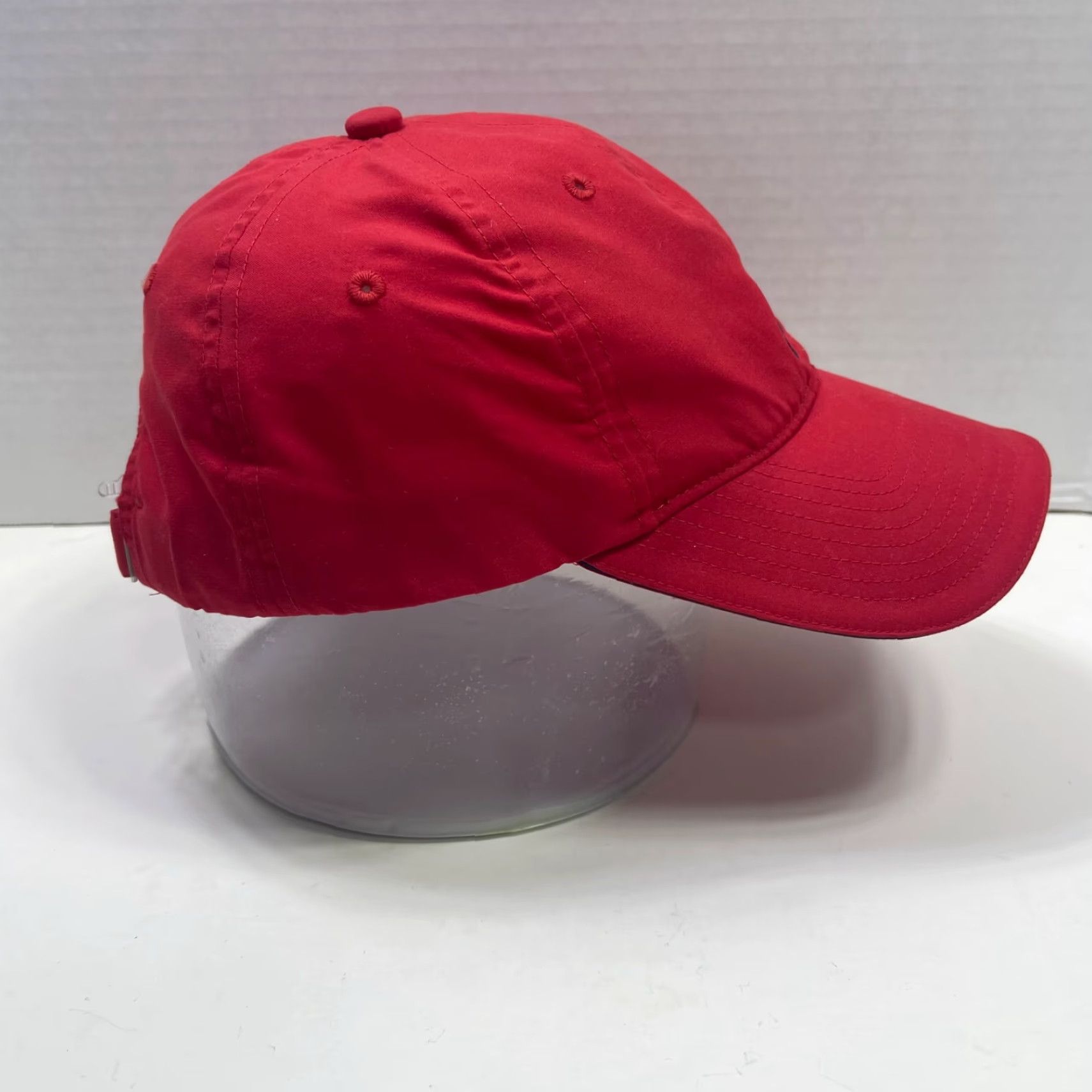 Adidas Adidas Hat Red Adjustable Strapback Lightweight Baseball Cap OSFM Men Cardigan? Size ONE SIZE - 7 Thumbnail