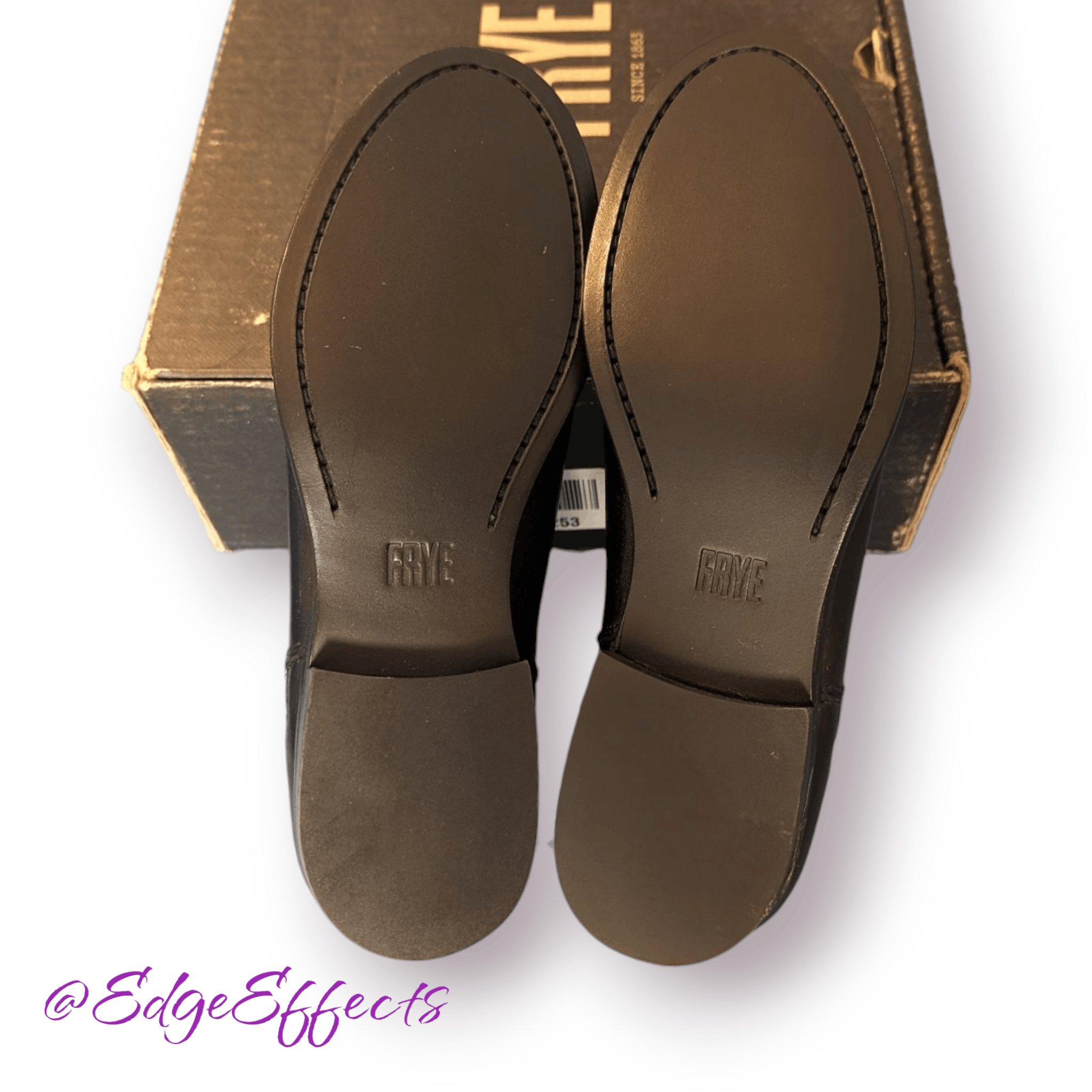 Frye Frye Booties Carly Double Zip Black Leather Casual Size 6.5 Size US 6.5 / IT 36.5 - 9 Thumbnail