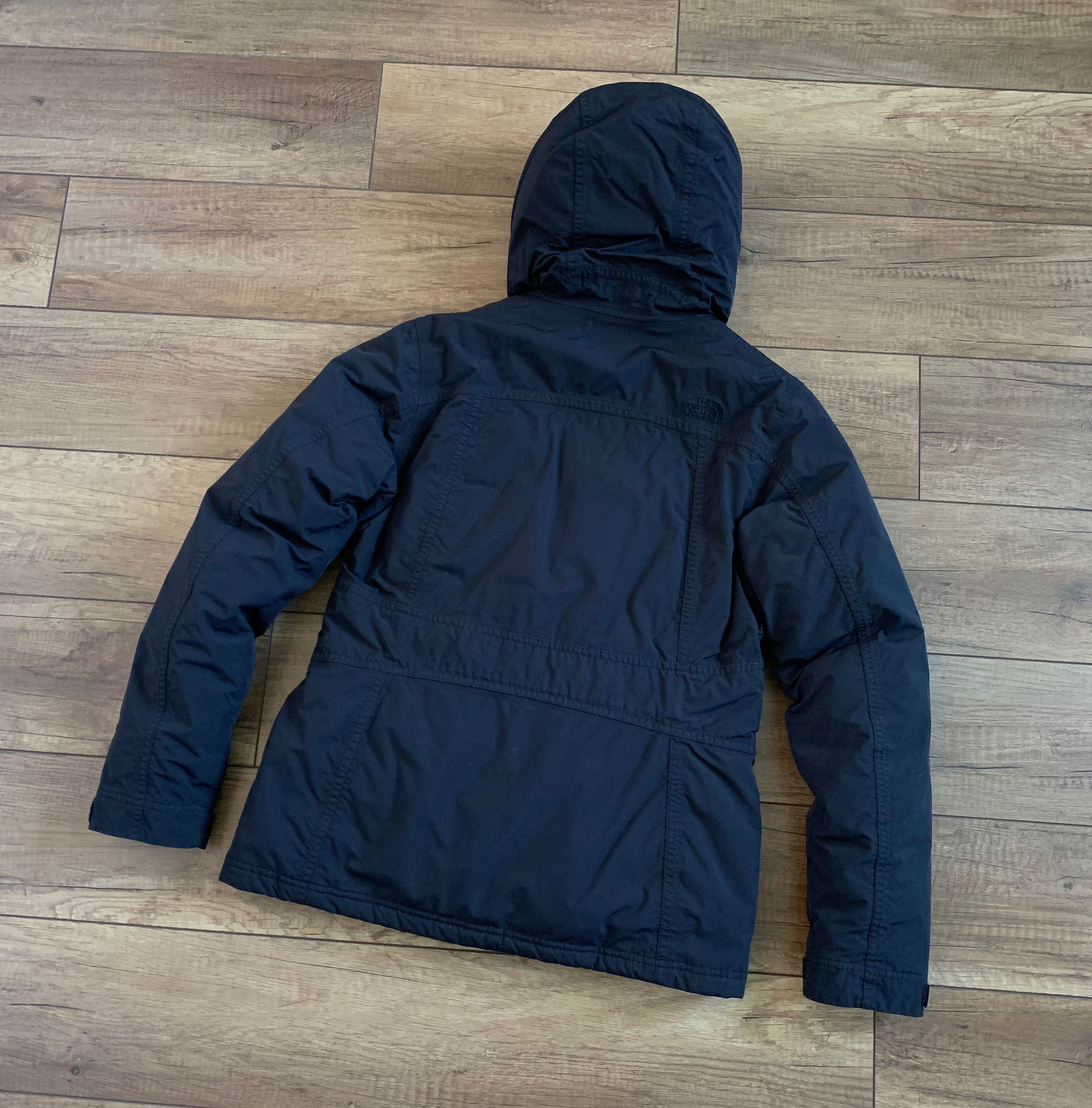 The North Face The North Face Womens Hooded Black Down Jacket Size M / US 6-8 / IT 42-44 - 2 Thumbnail