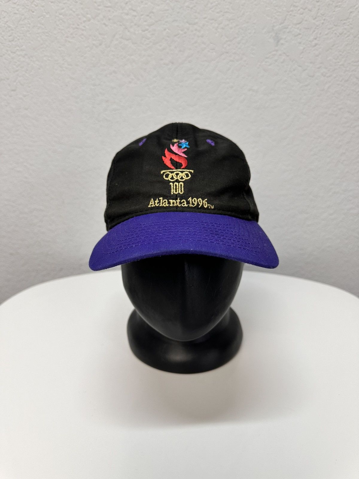 Other Vintage Atlanta 1996 Olympic Games black purple cap Size ONE SIZE - 1 Thumbnail