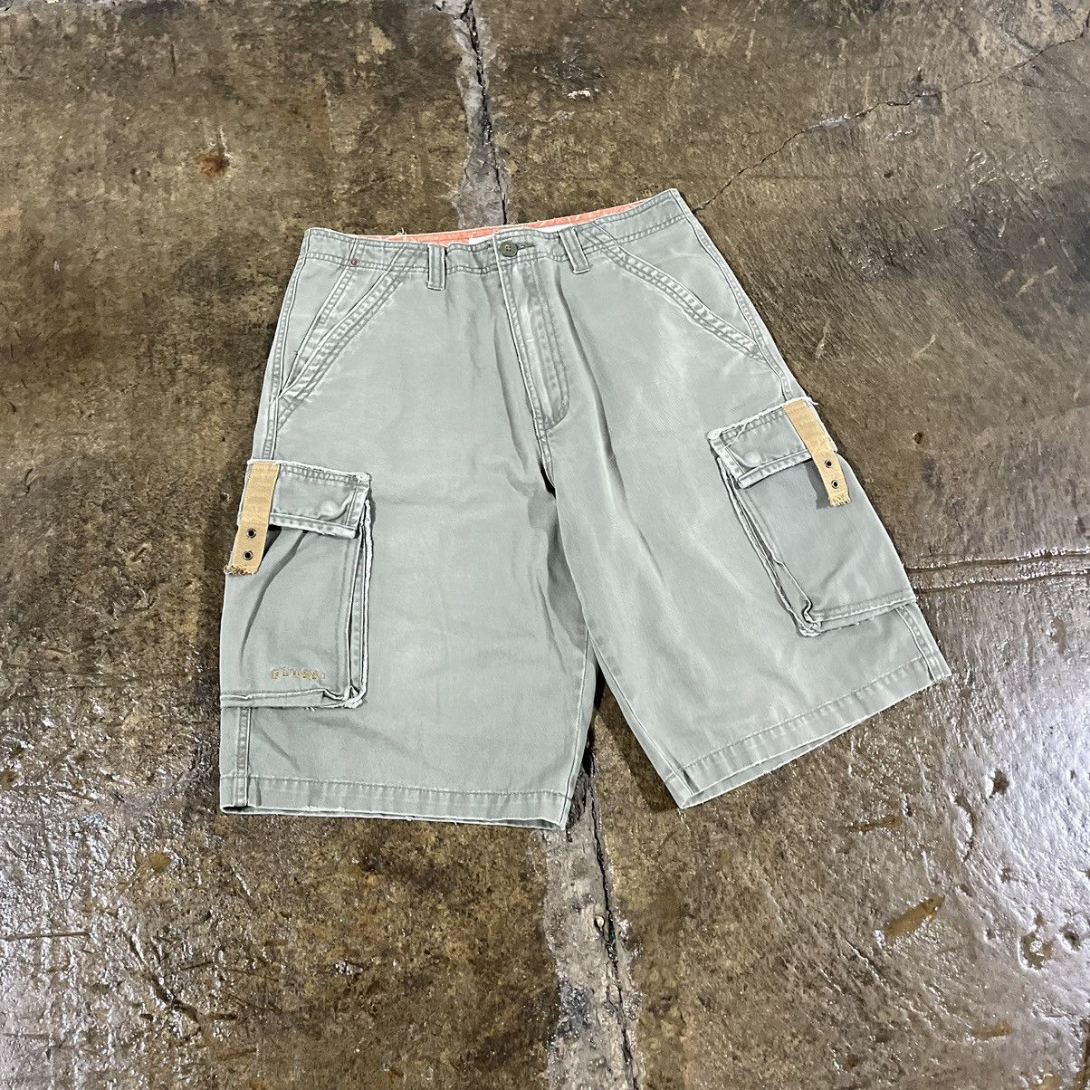 JNCO × Southpole × Vintage Crazy Y2K Plugg Cargo Shorts Baggy Skater Grunge JNCO Style Size US 32 / EU 48 - 6 Thumbnail