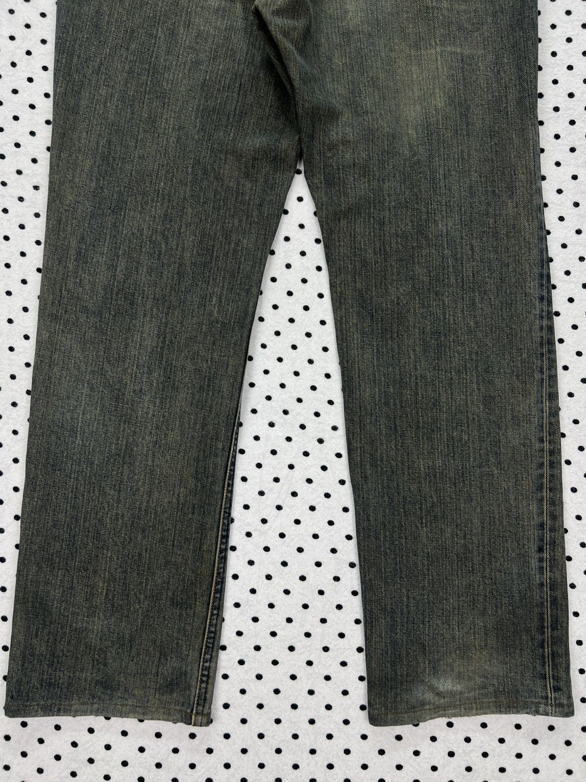 Lee Lee Dirty Distressed Denim Size US 34 / EU 50 - 8 Thumbnail