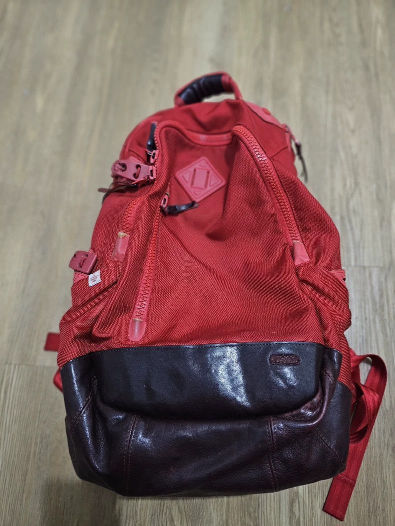 $998 ファッション visvim ICT BANDANA 22L BACKPACK RED