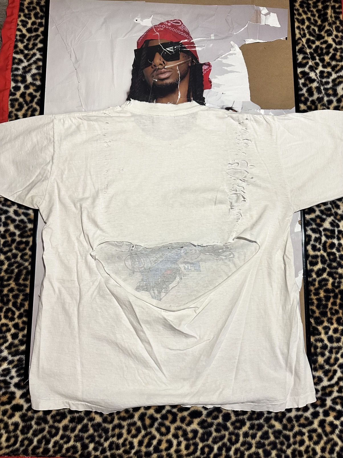 Vintage 1991 Vintage MTV DJ Tee Size US L / EU 52-54 / 3 - 4 Thumbnail
