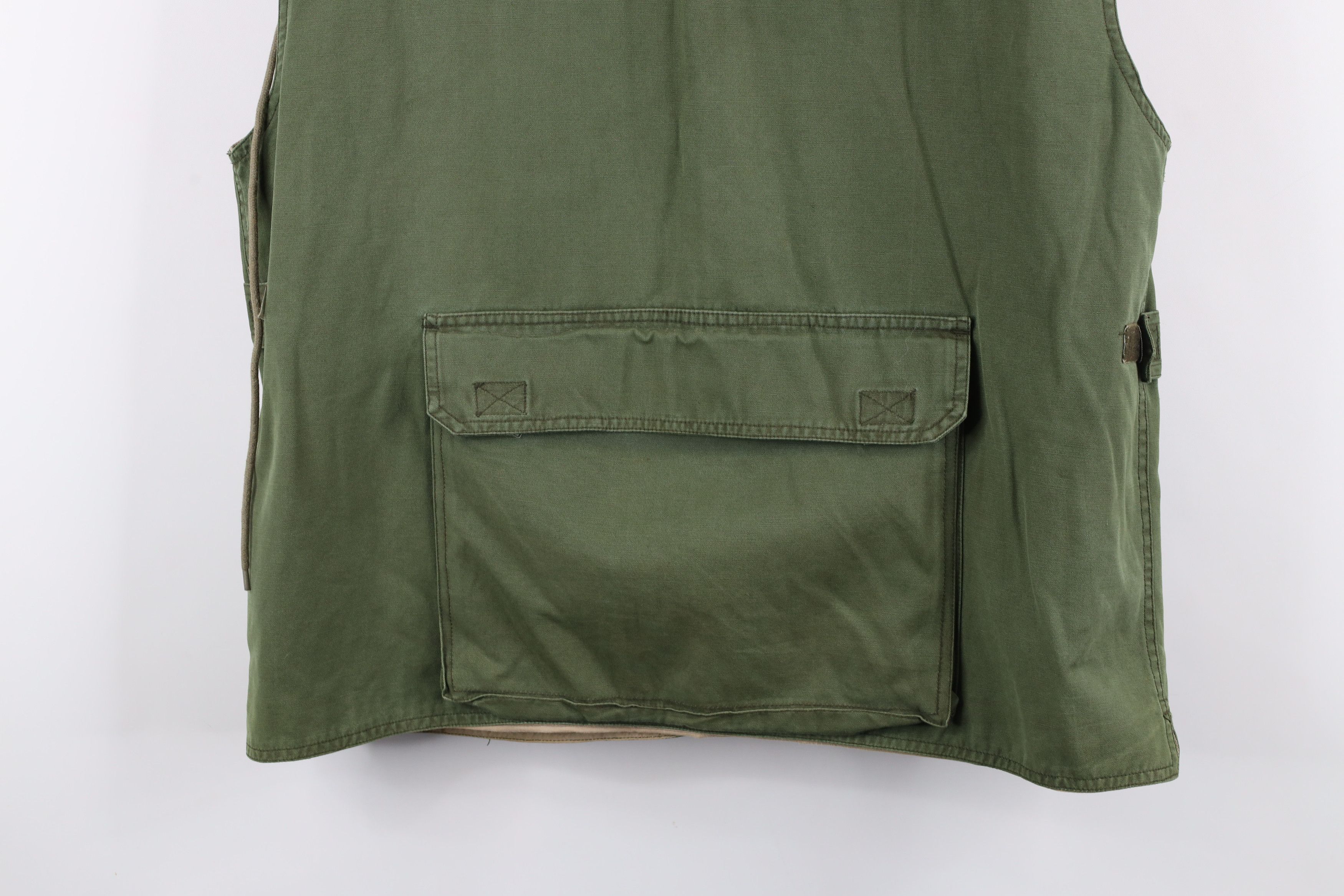 Vintage Vintage 90s Streetwear Hooded Fly Fishing Vest Jacket Size US L / EU 52-54 / 3 - 14 Thumbnail