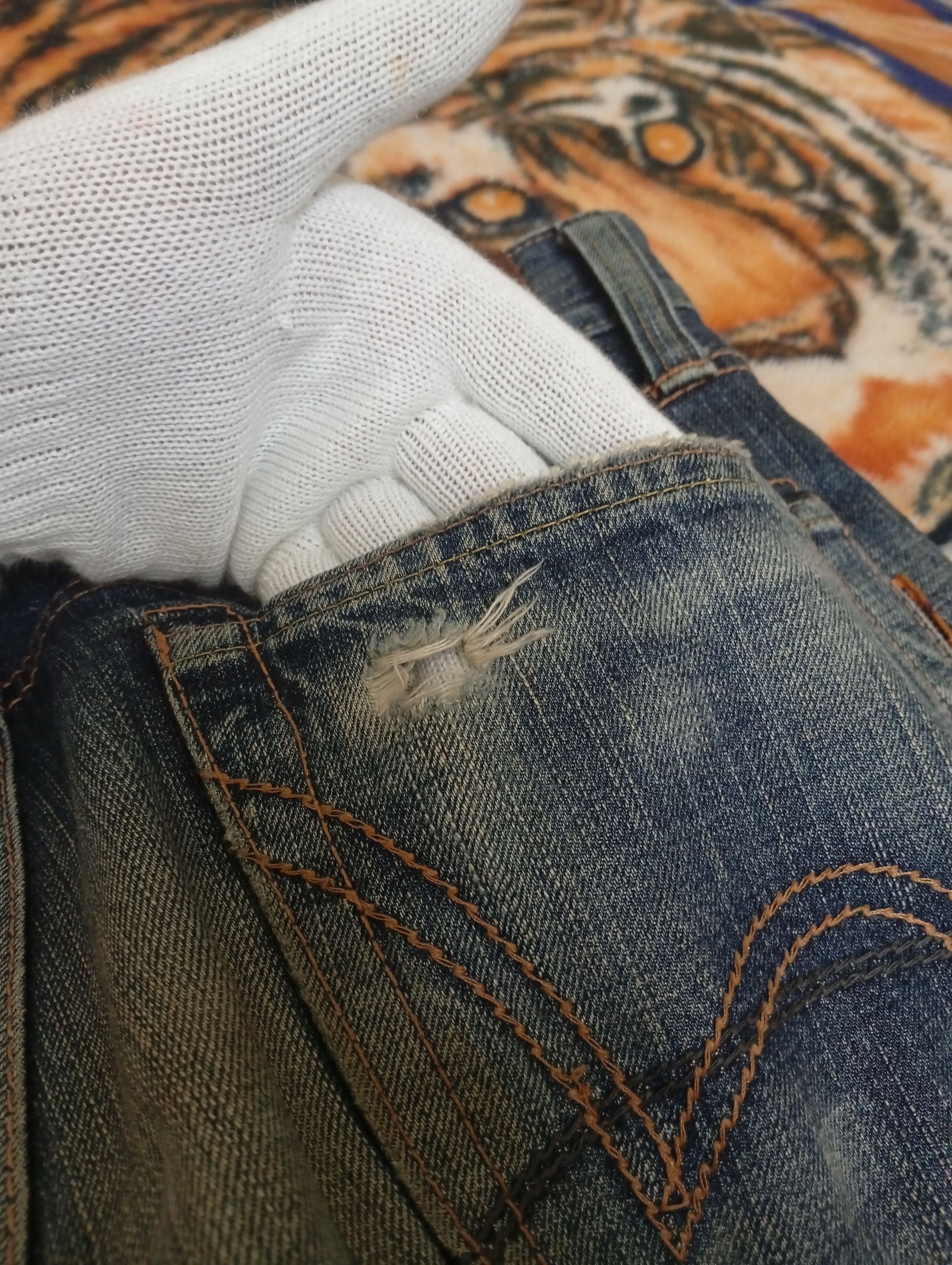 Edwin Edwin Selvedge jeans X vintage X japan brand Size US 33 - 11 Thumbnail