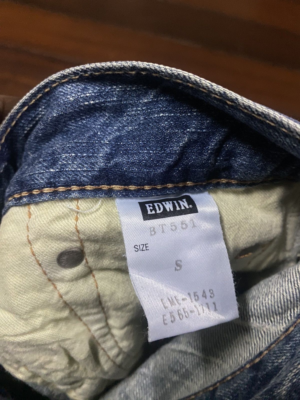 Edwin × If Six Was Nine × Japanese Brand FIRE 🔥 FLARE EDWIN 503 BLUE TRIP WIDE LEG BOOTCUT Size 32" / US 10 / IT 46 - 19 Thumbnail