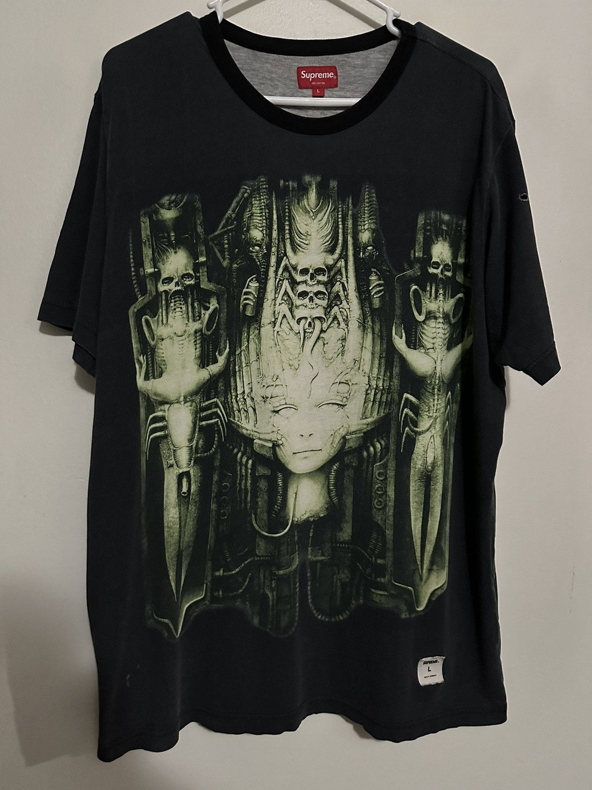 Supreme Supreme HR Giger Knit Top Tee | Grailed